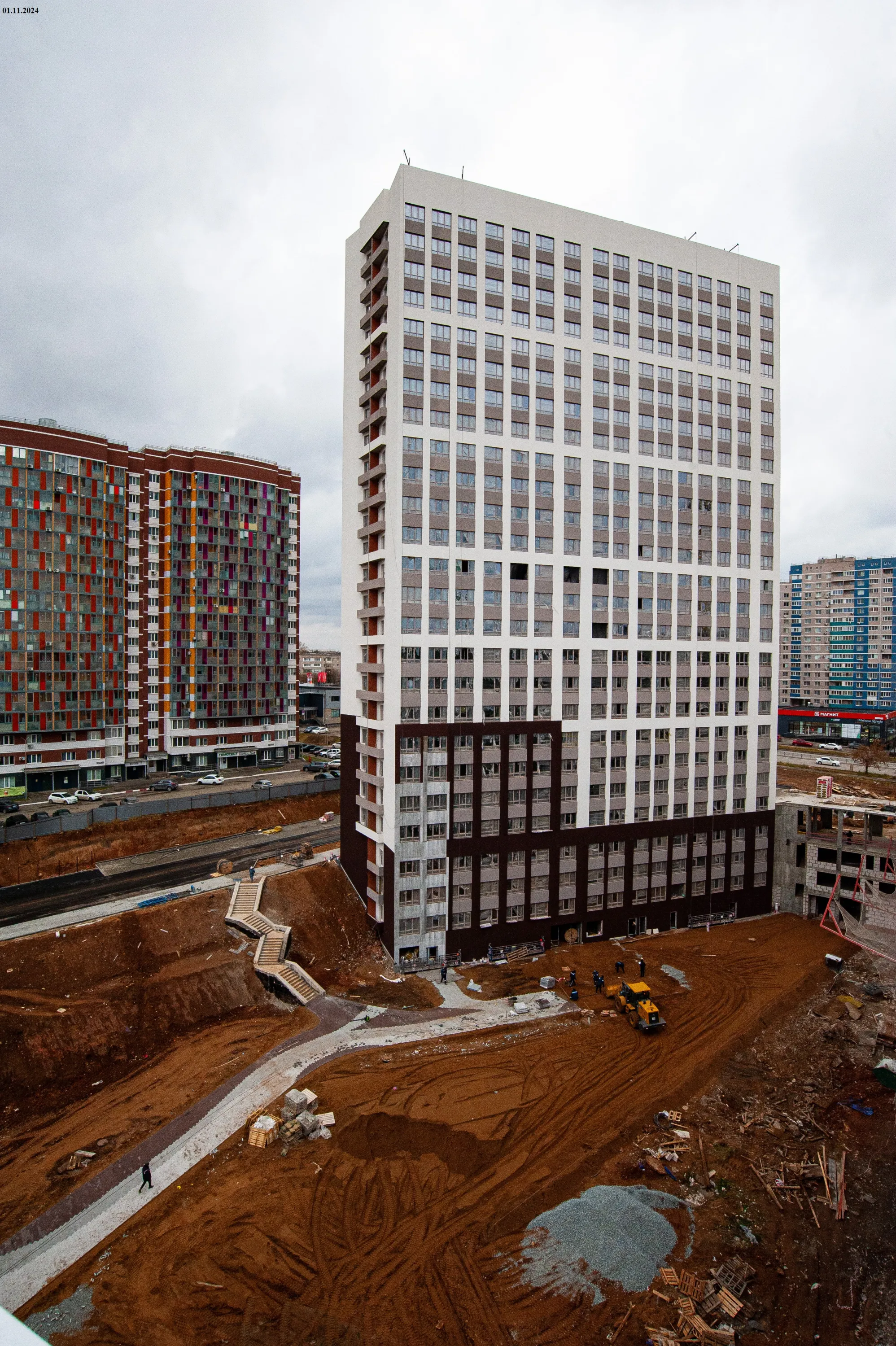 ЖК Речной парк ход строительства