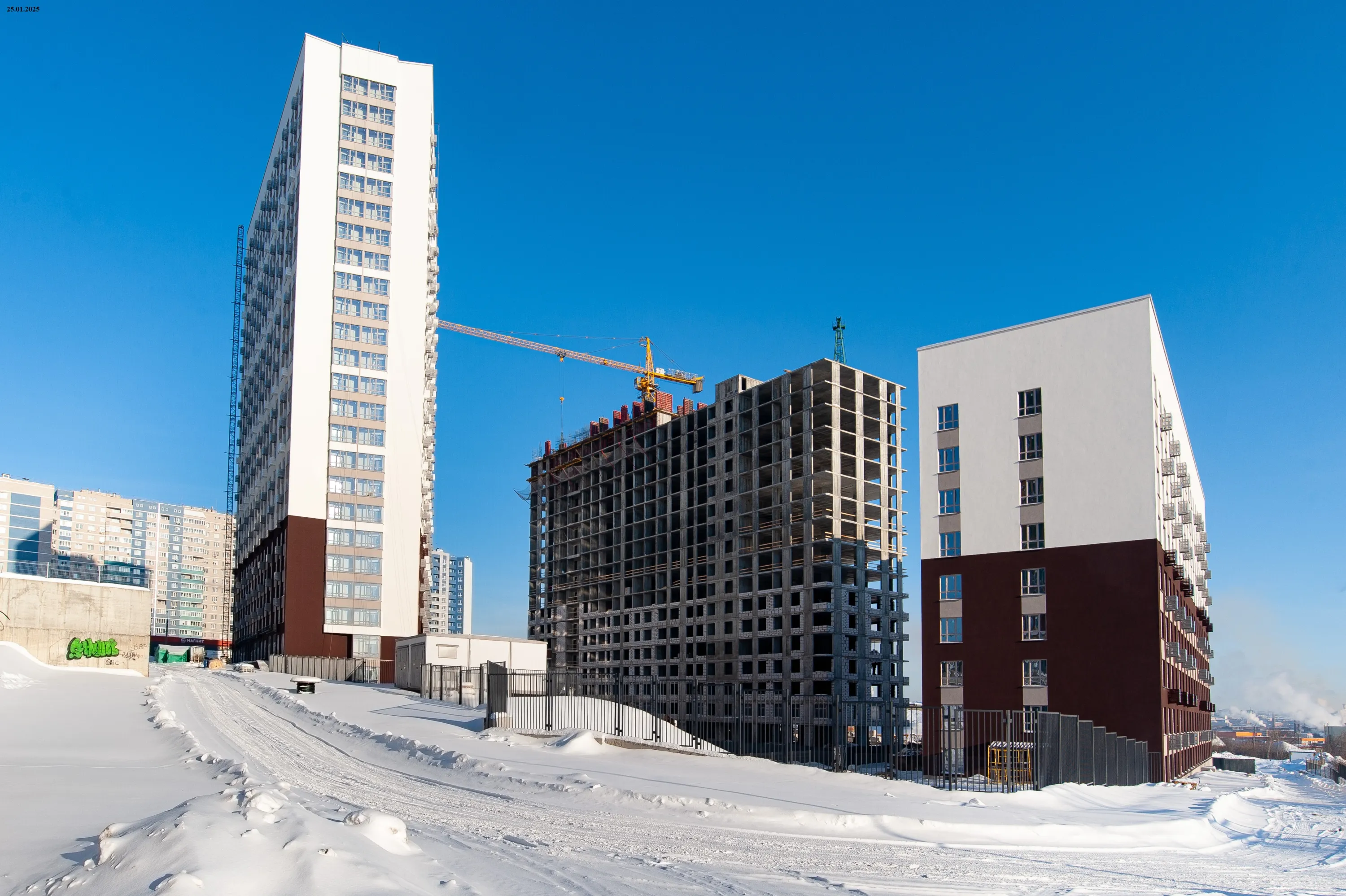 ЖК Речной парк ход строительства