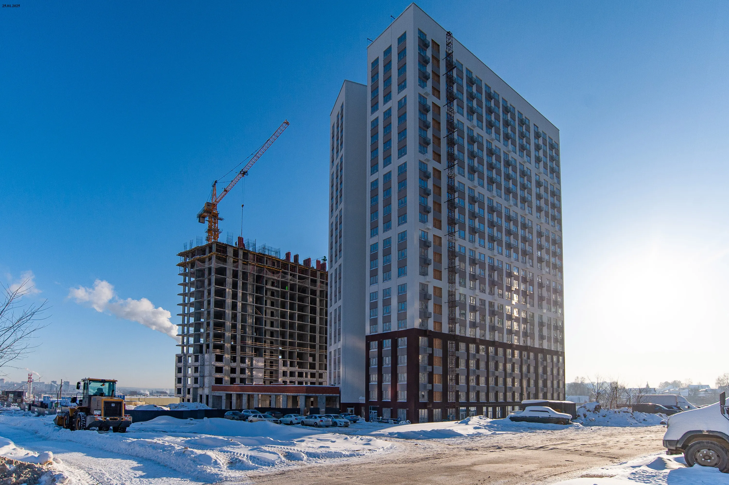 ЖК Речной парк ход строительства