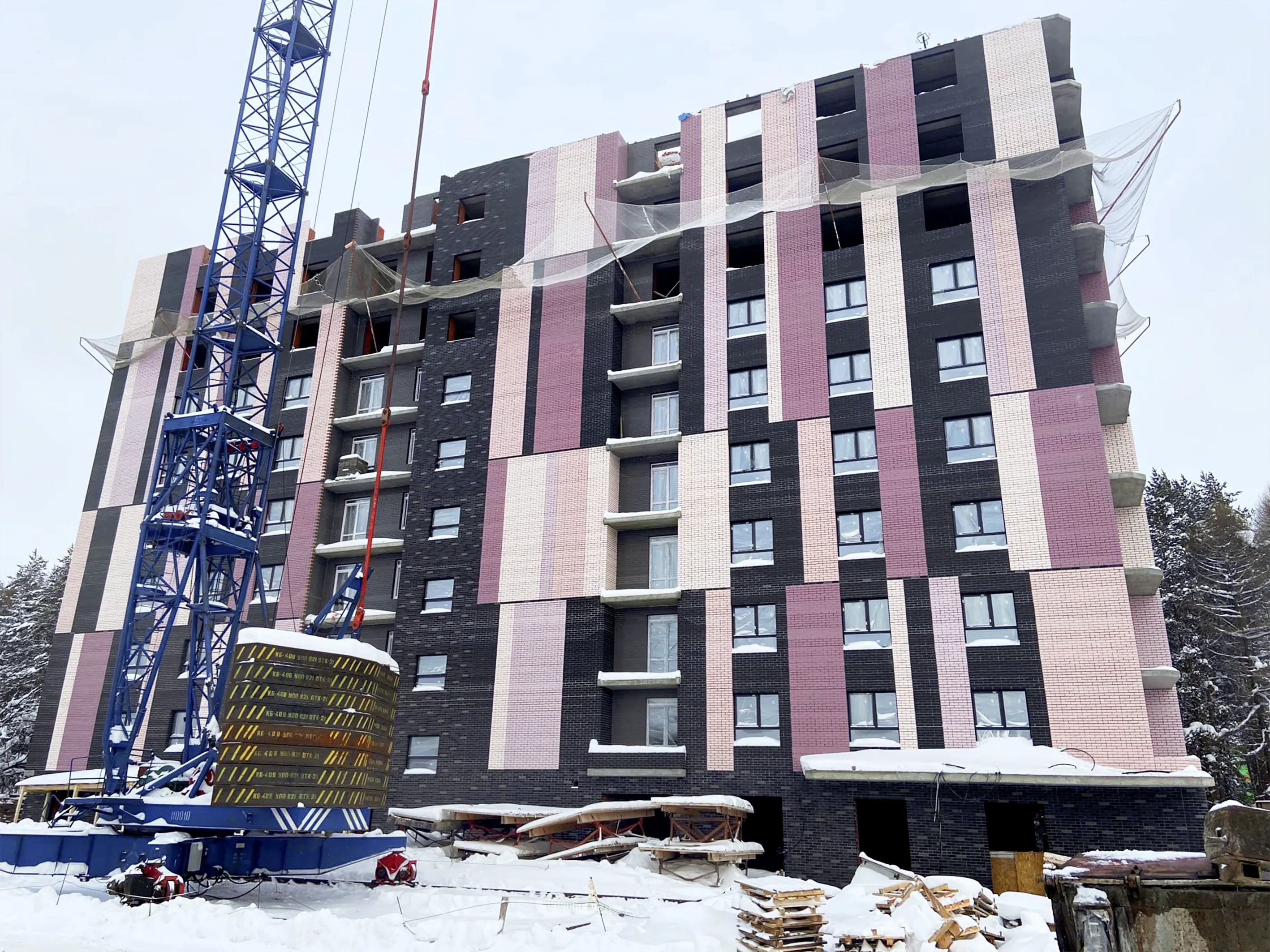 ЖК "Калинка Парк" ход строительства