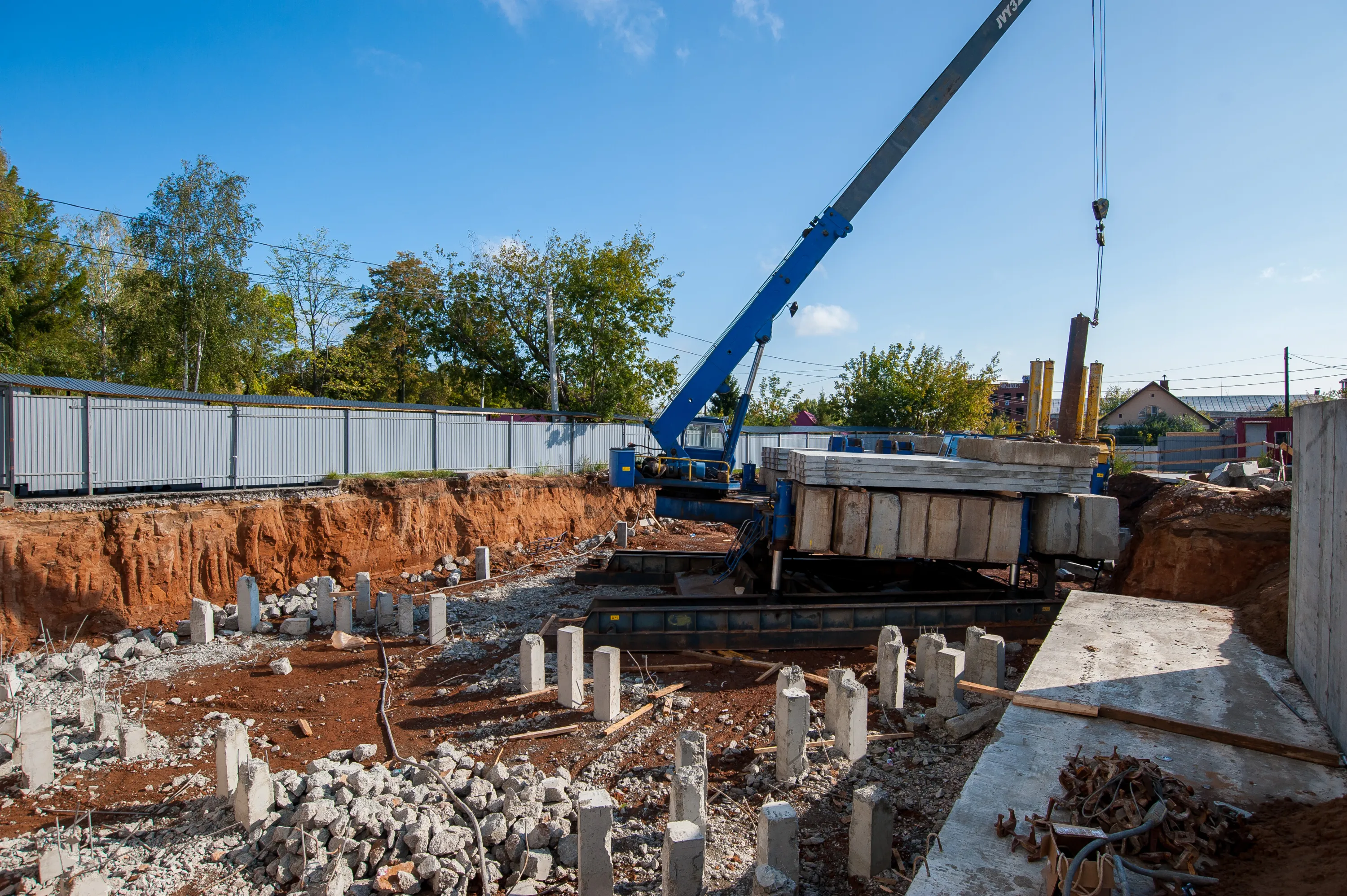 ЖК Новая Клубная ход строительства