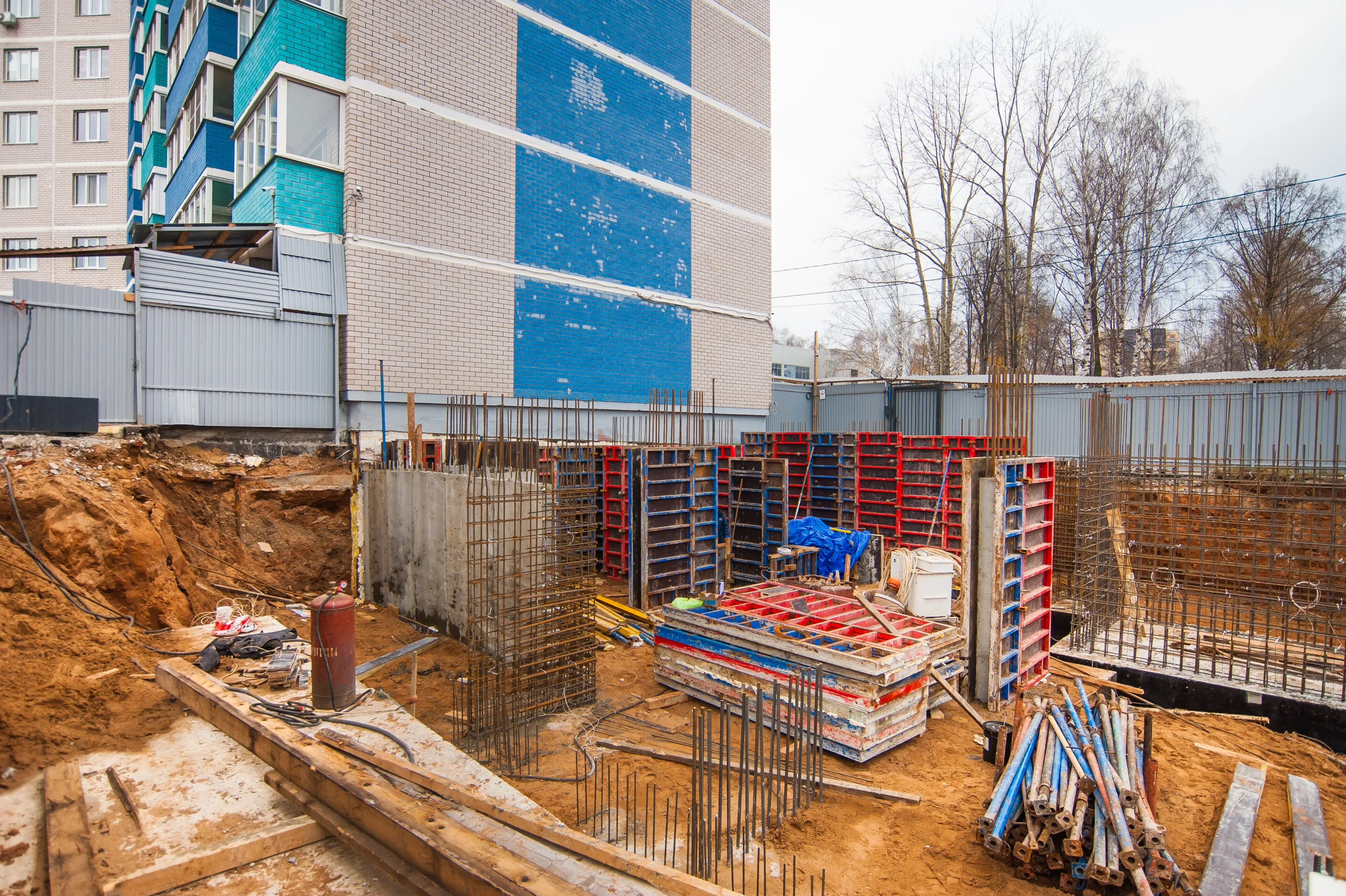 ЖК Новая Клубная ход строительства