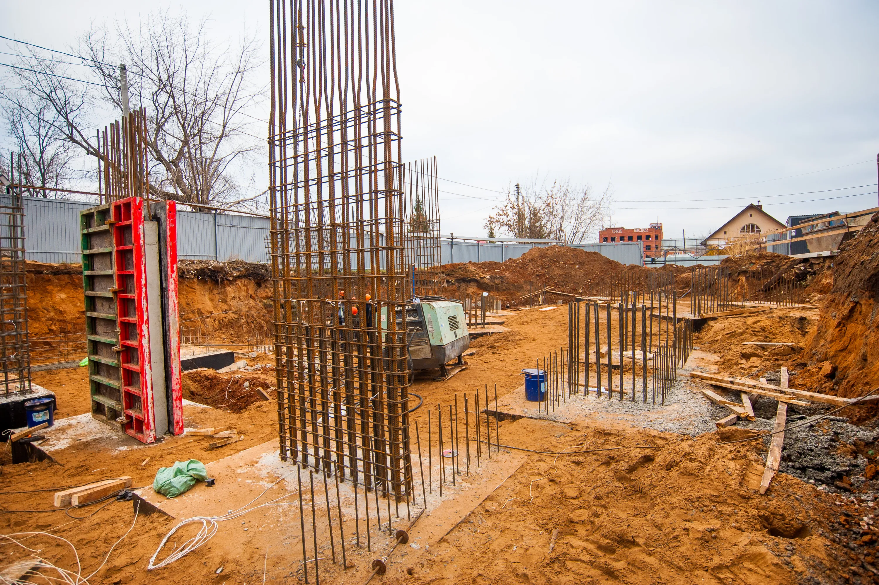 ЖК Новая Клубная ход строительства