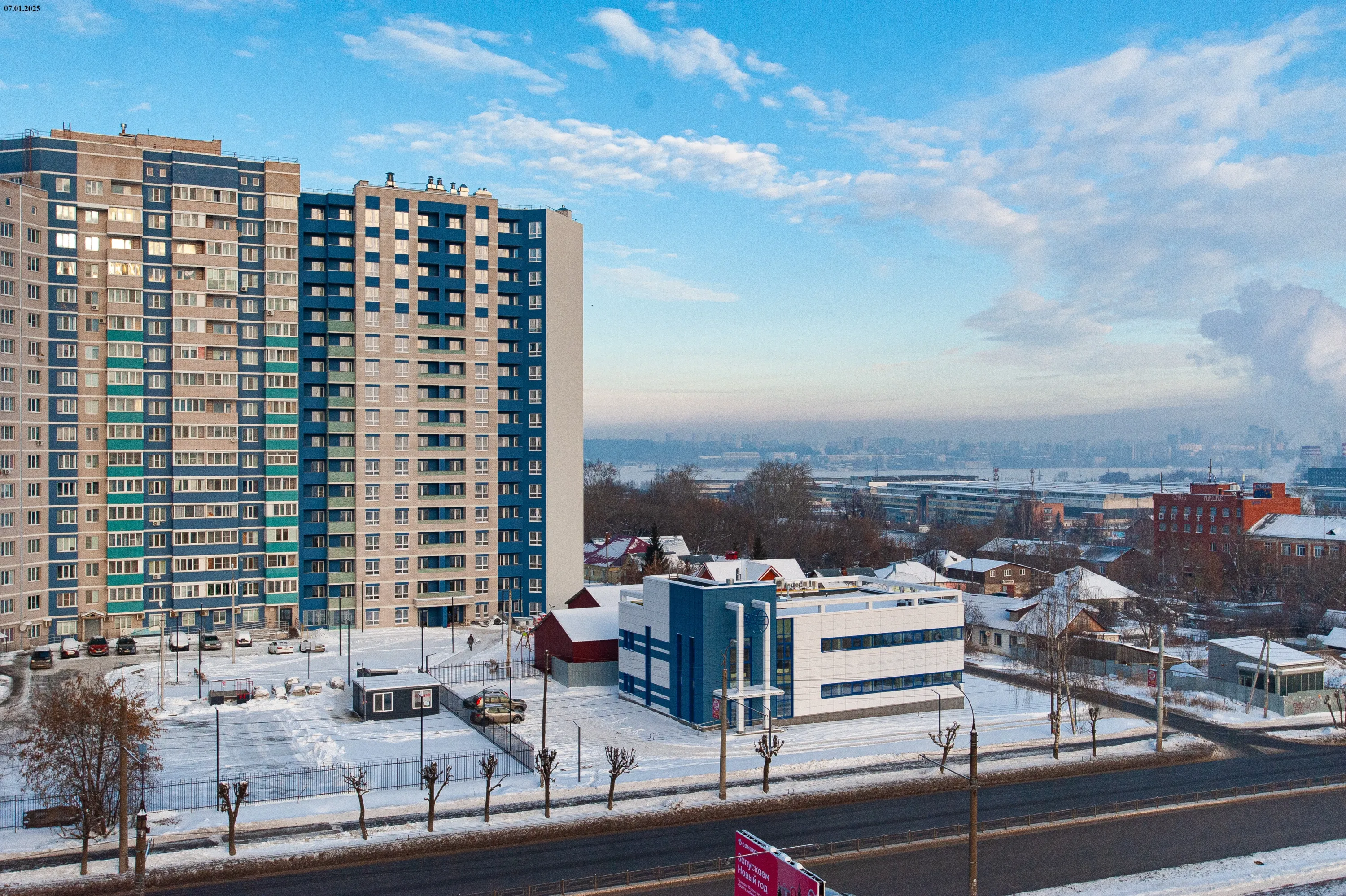 ЖК Новая Клубная ход строительства