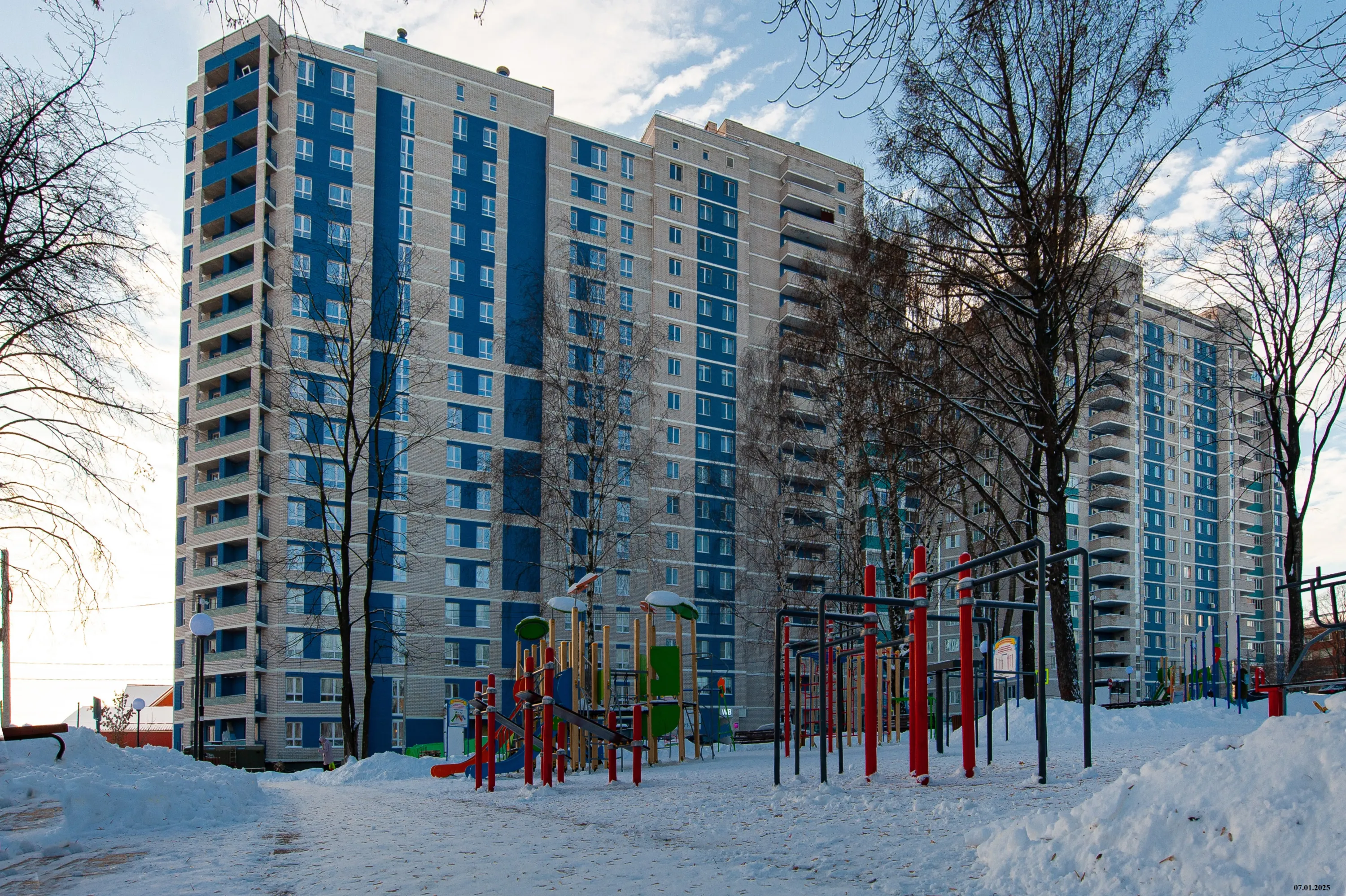 ЖК Новая Клубная ход строительства