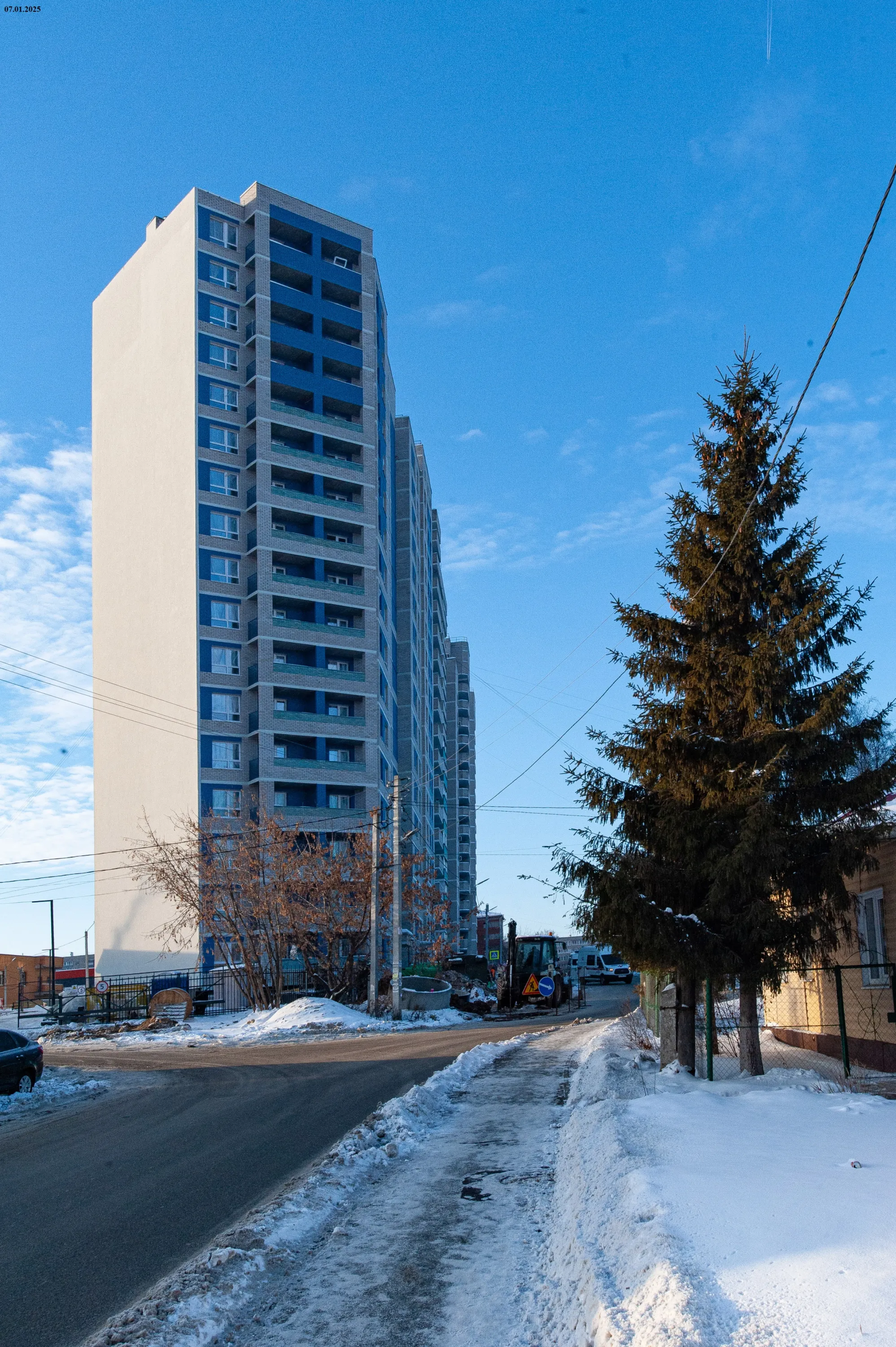 ЖК Новая Клубная ход строительства