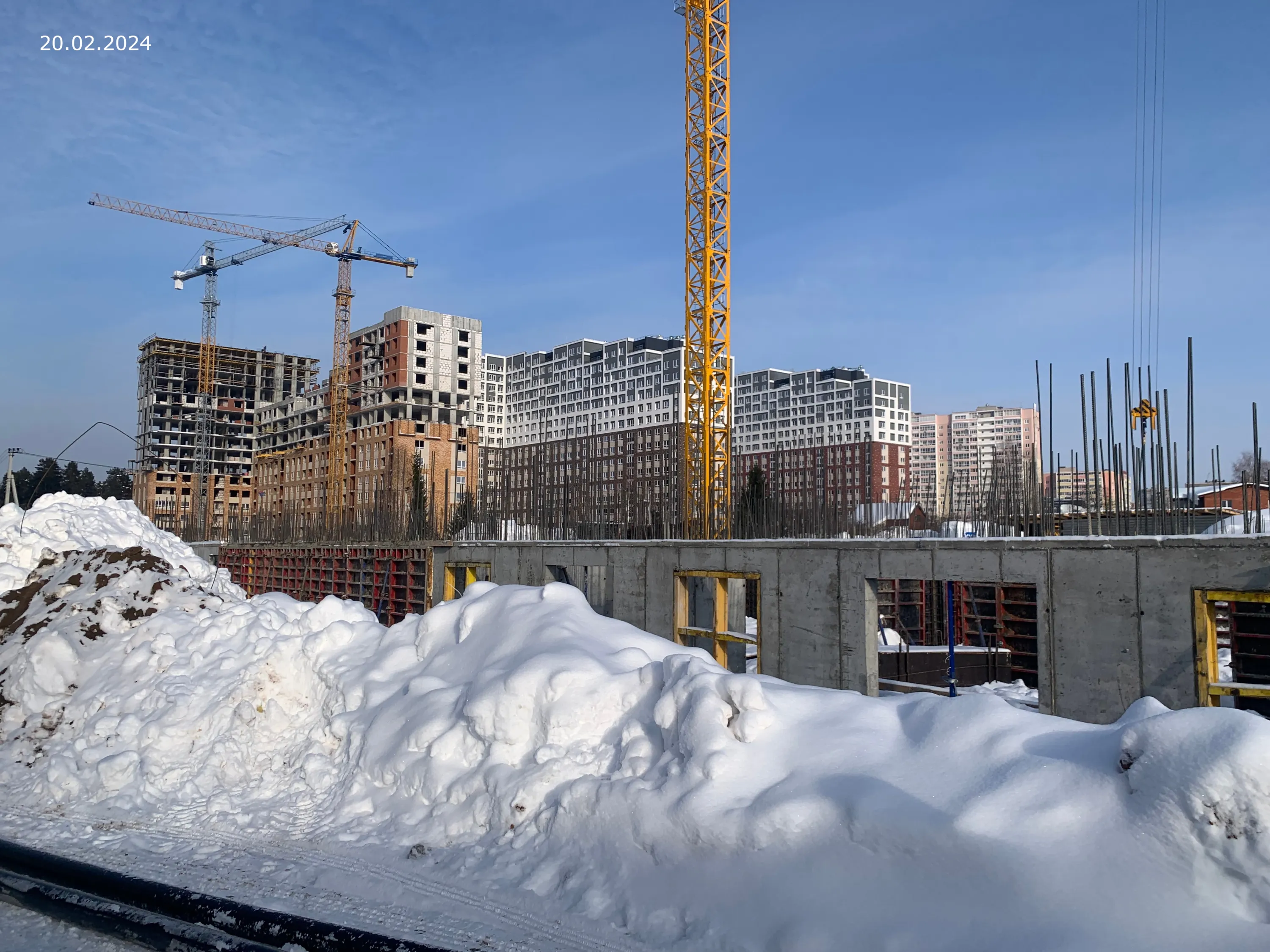 ЖК Forum (Форум) ход строительства