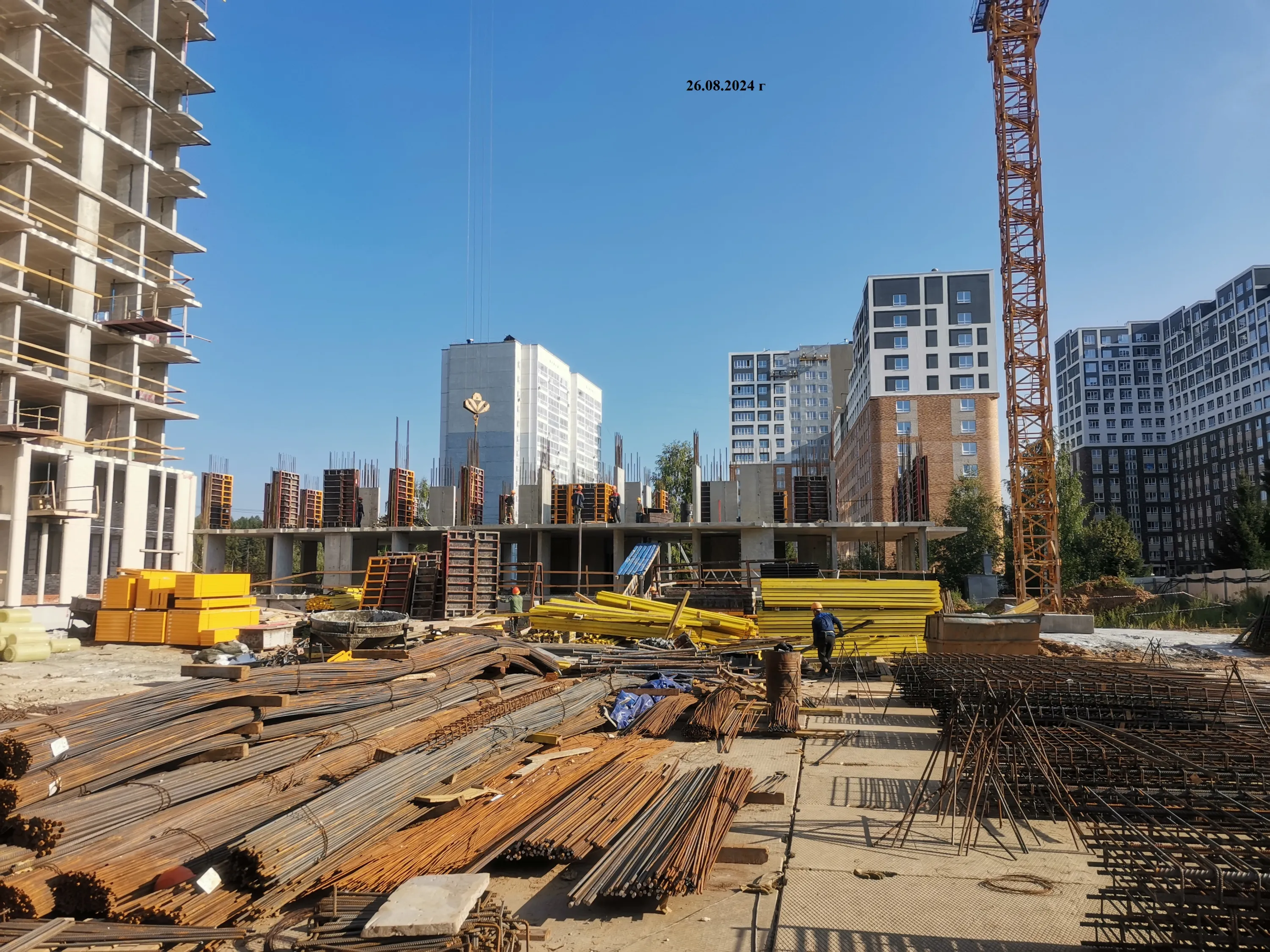 ЖК Forum (Форум) ход строительства
