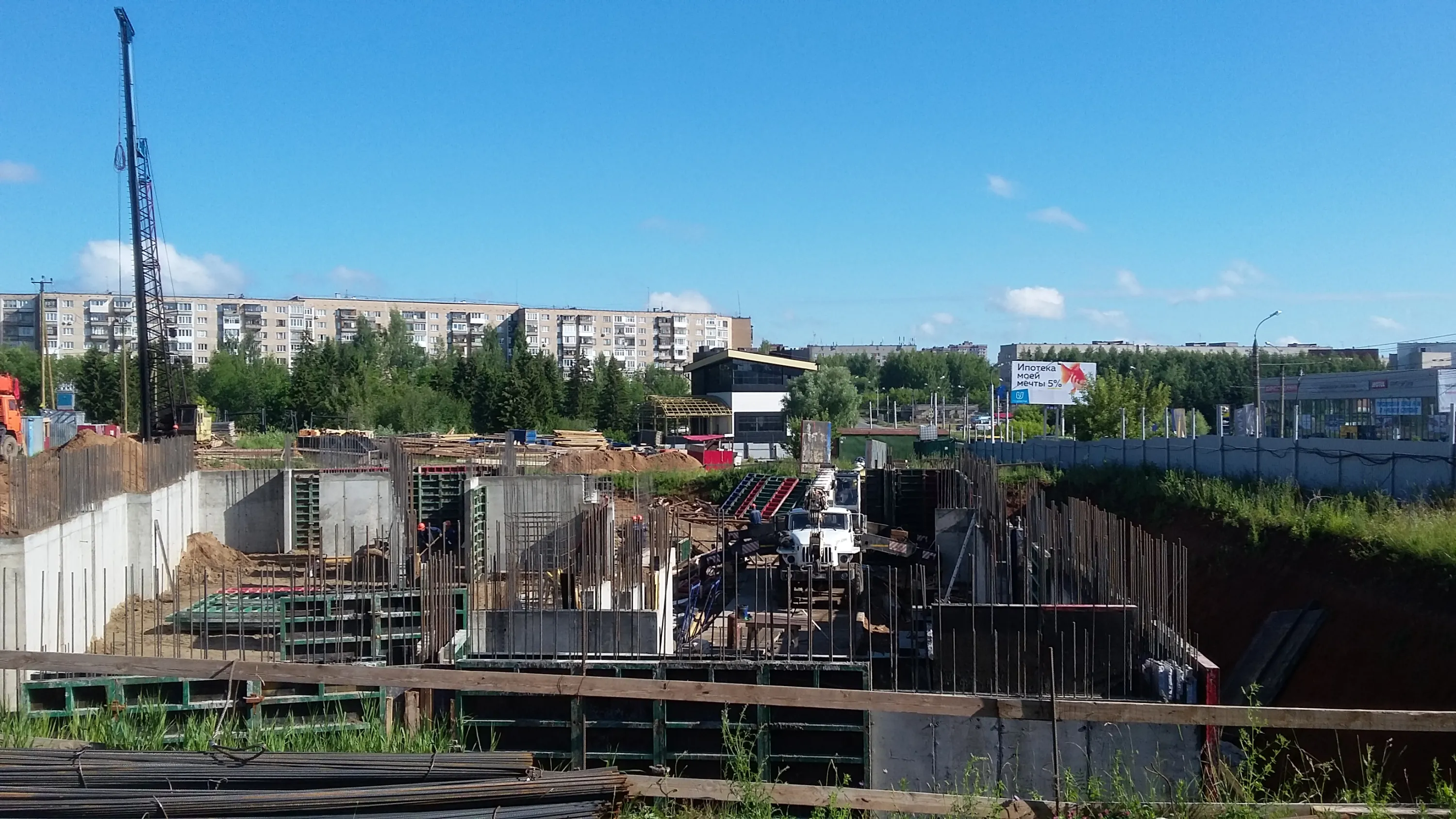 ЖК Ёлки ход строительства