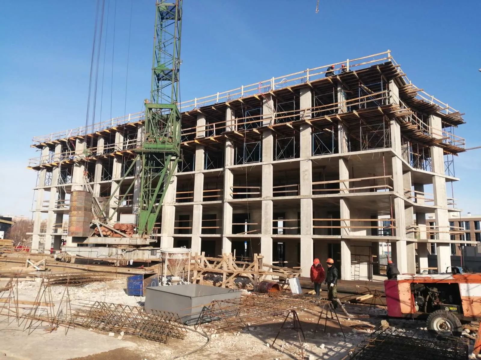 ЖК Ёлки ход строительства