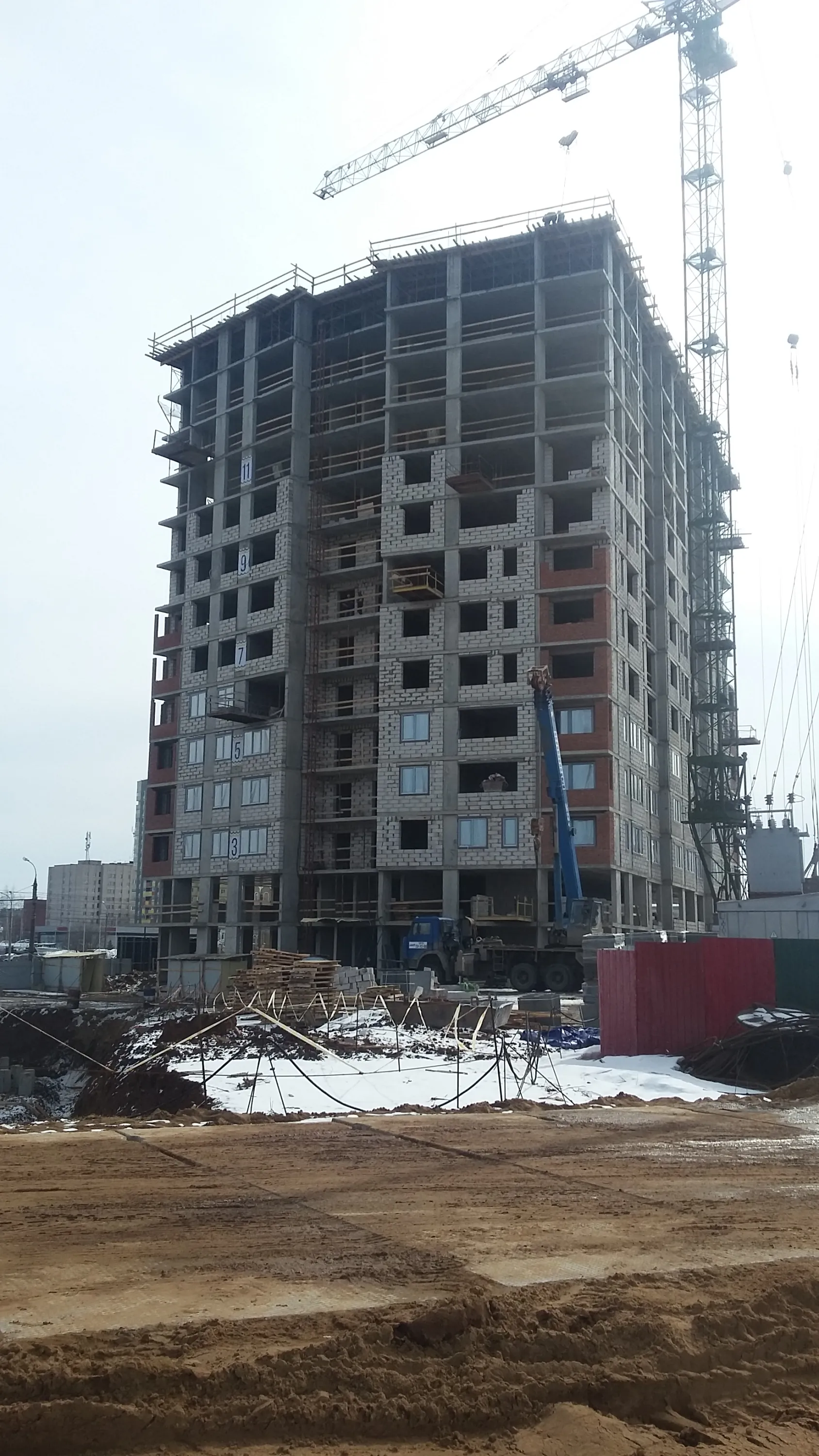 ЖК Ёлки ход строительства