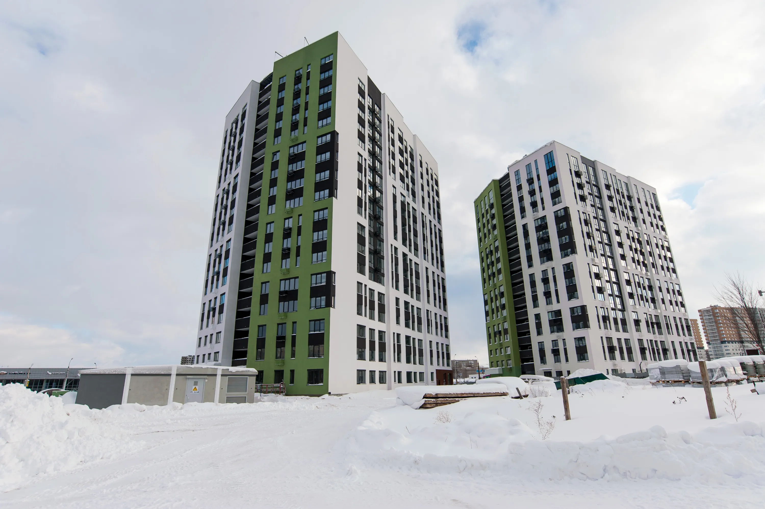 ЖК Ёлки ход строительства