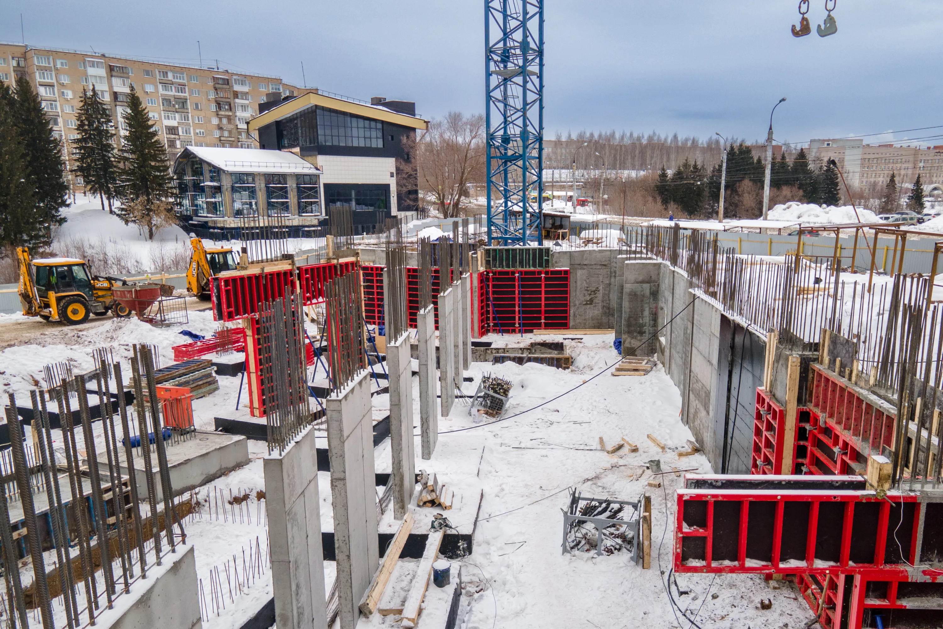 ЖК Ёлки ход строительства
