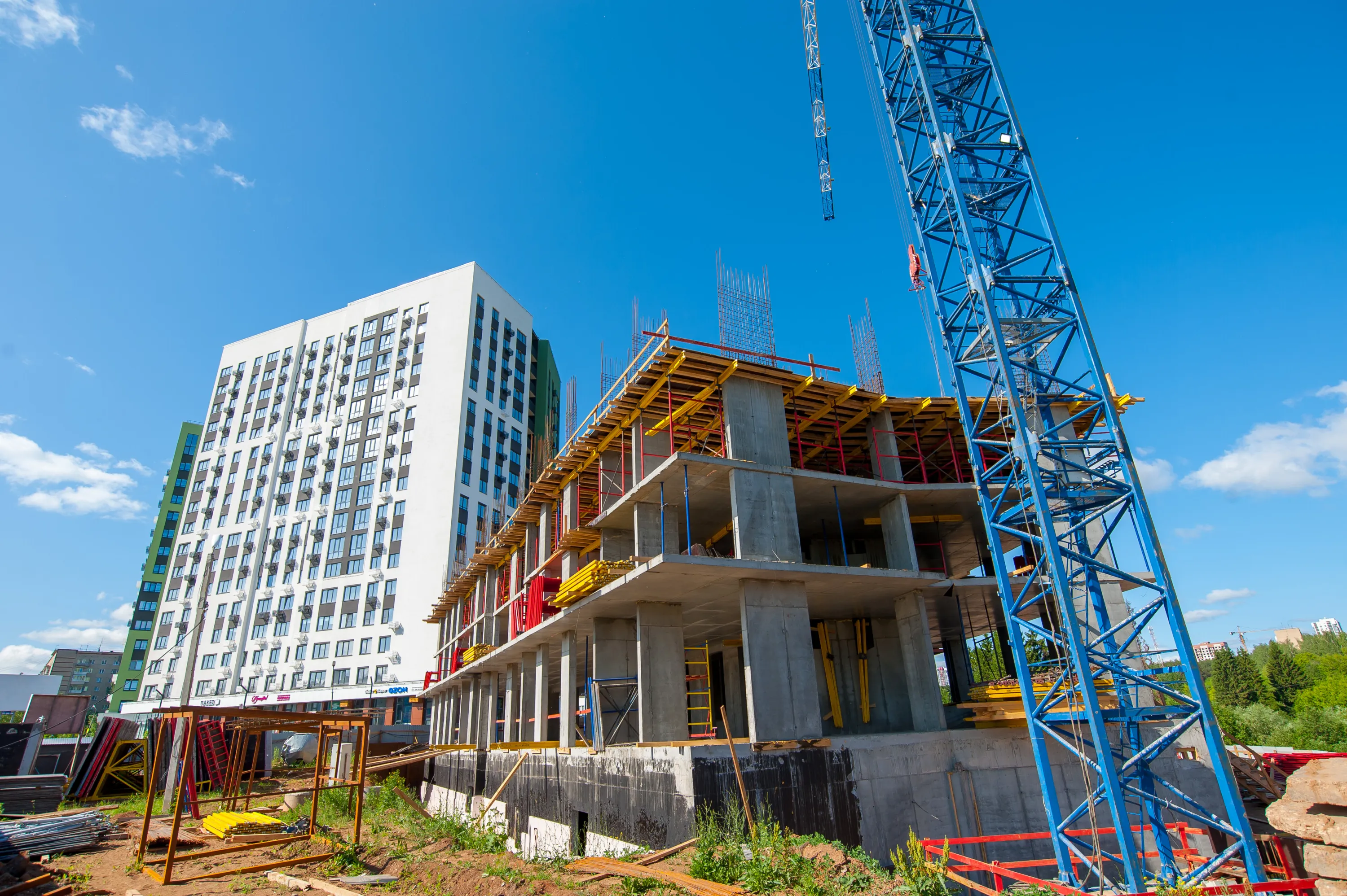 ЖК Ёлки ход строительства