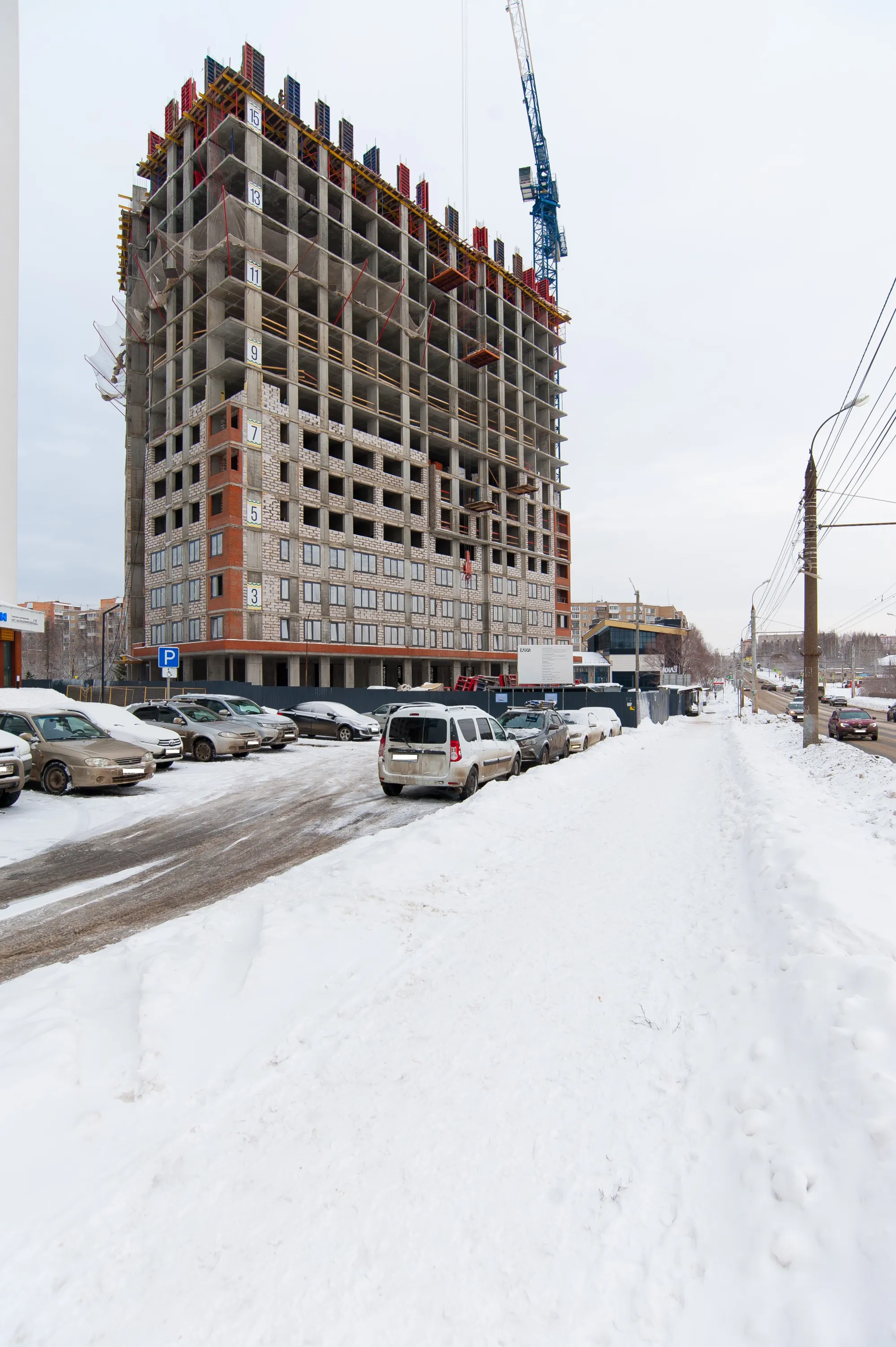 ЖК Ёлки ход строительства