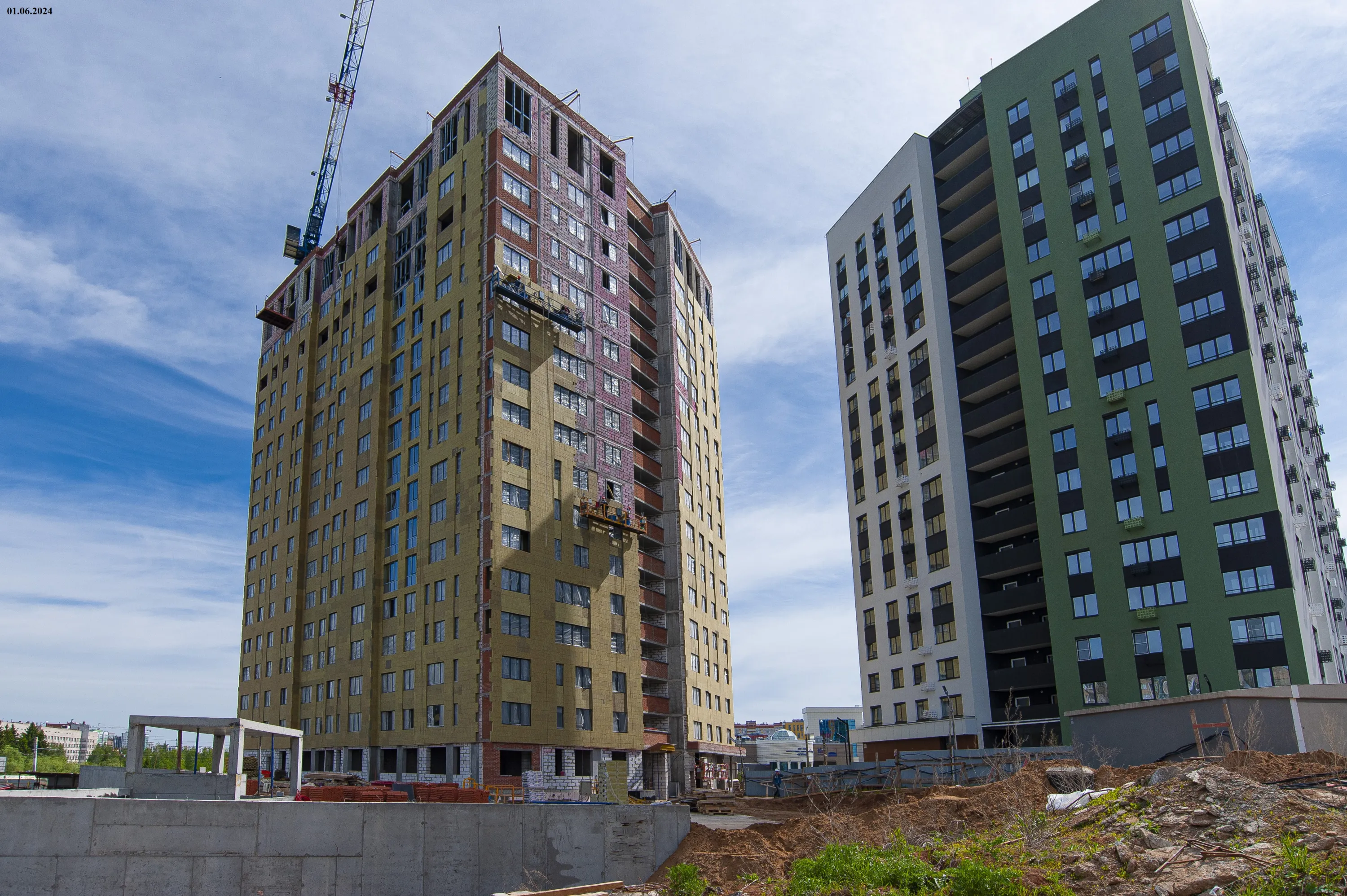 ЖК Ёлки ход строительства