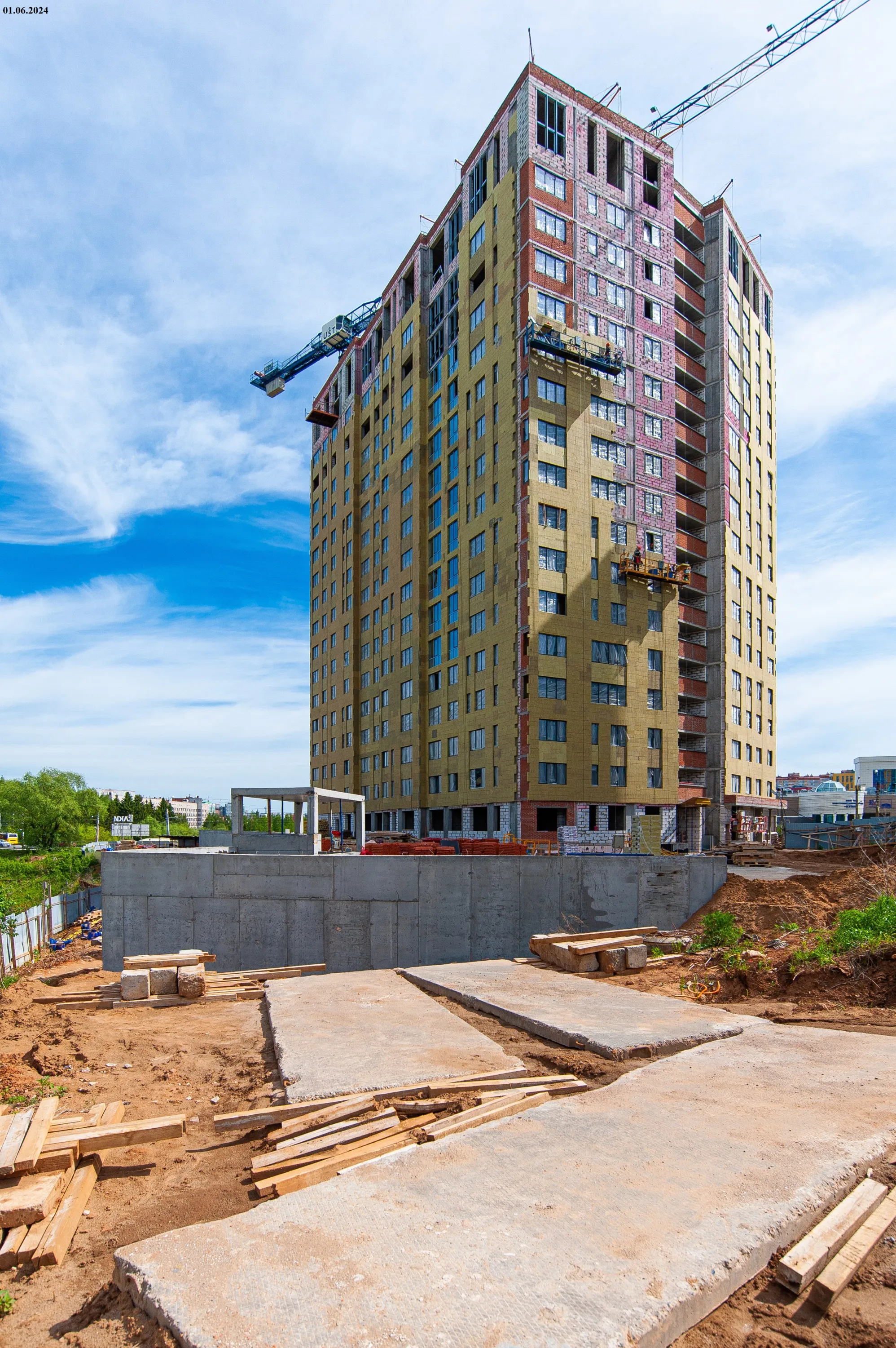 ЖК Ёлки ход строительства