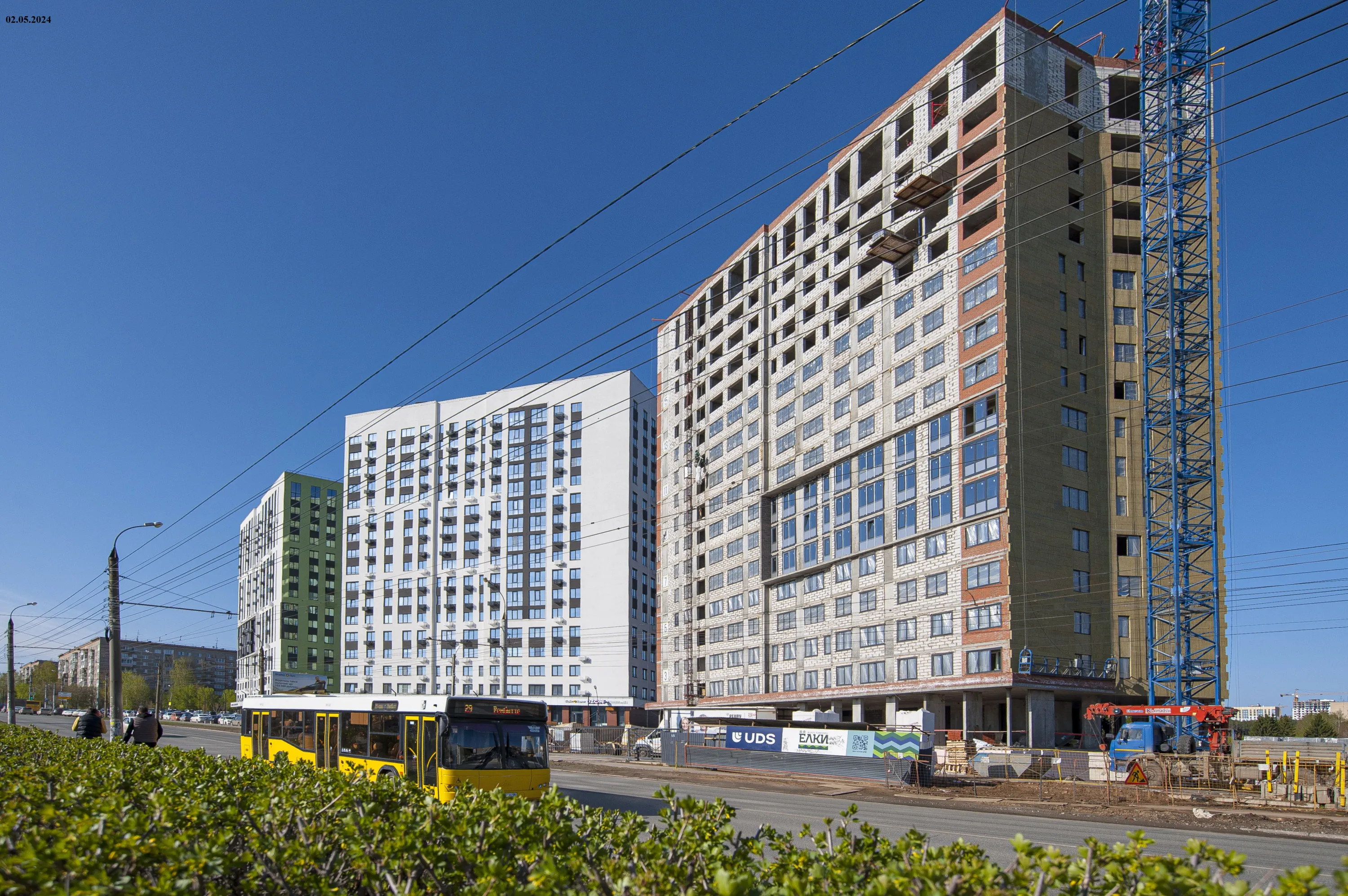 ЖК Ёлки ход строительства