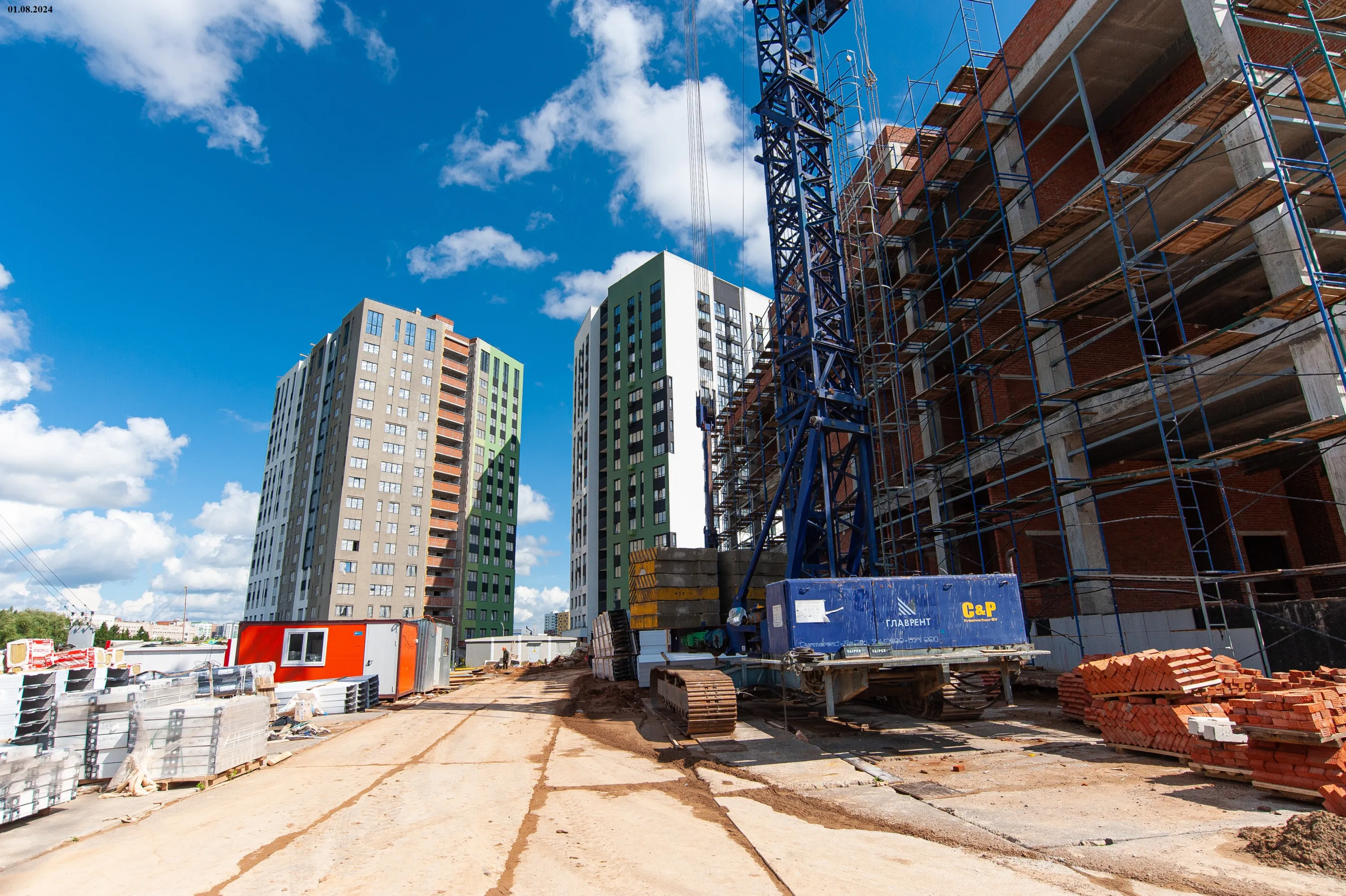 ЖК Ёлки ход строительства