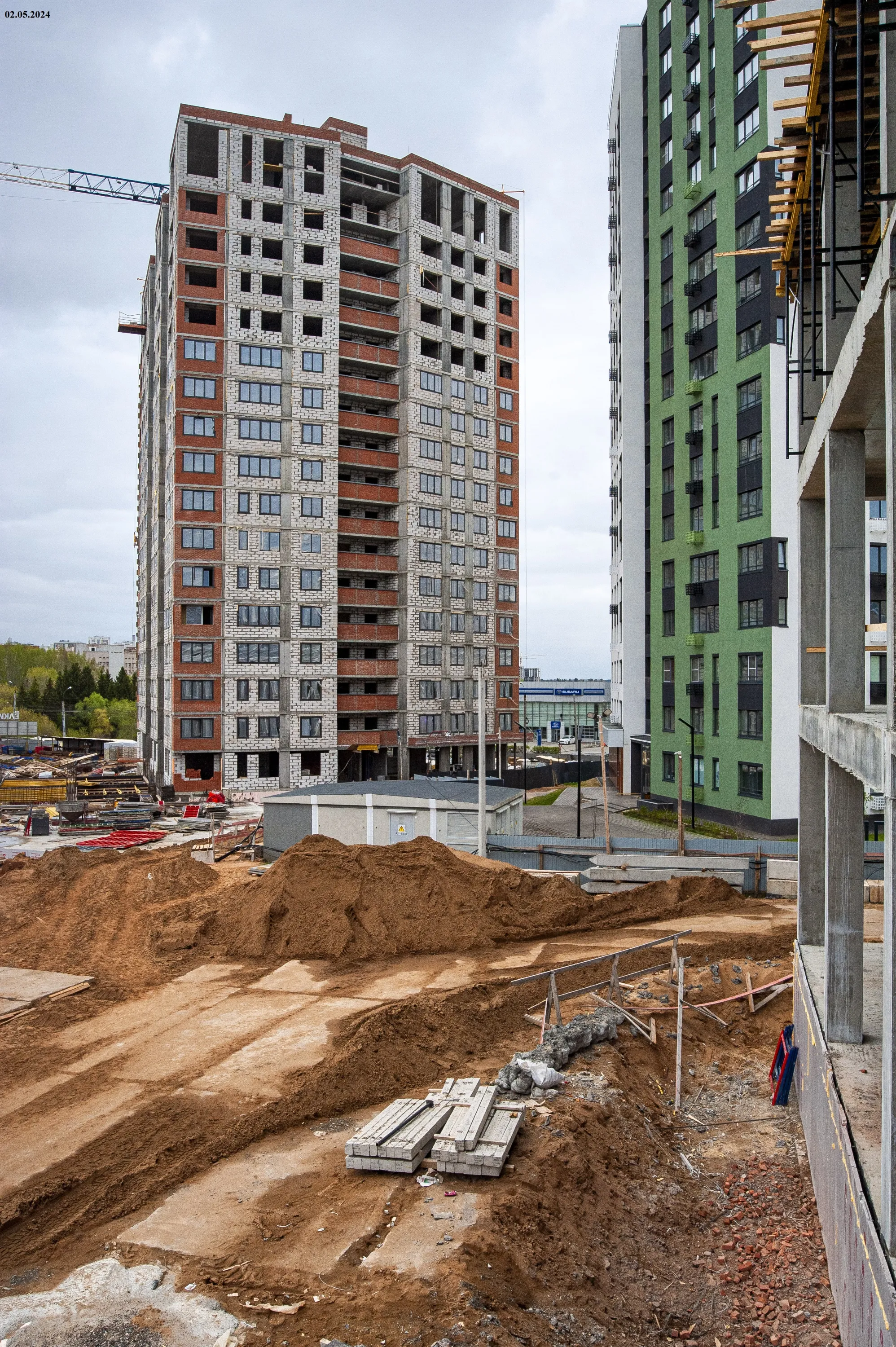 ЖК Ёлки ход строительства