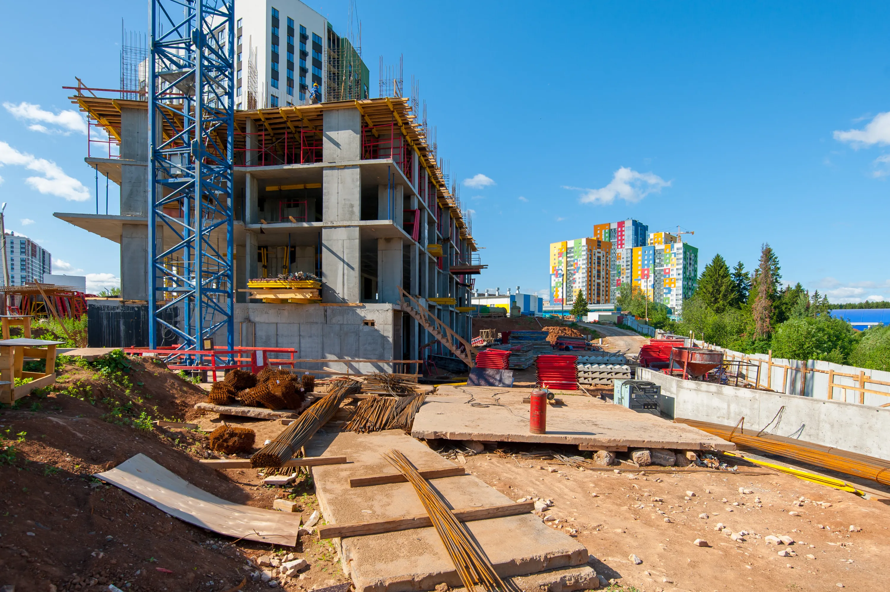 ЖК Ёлки ход строительства