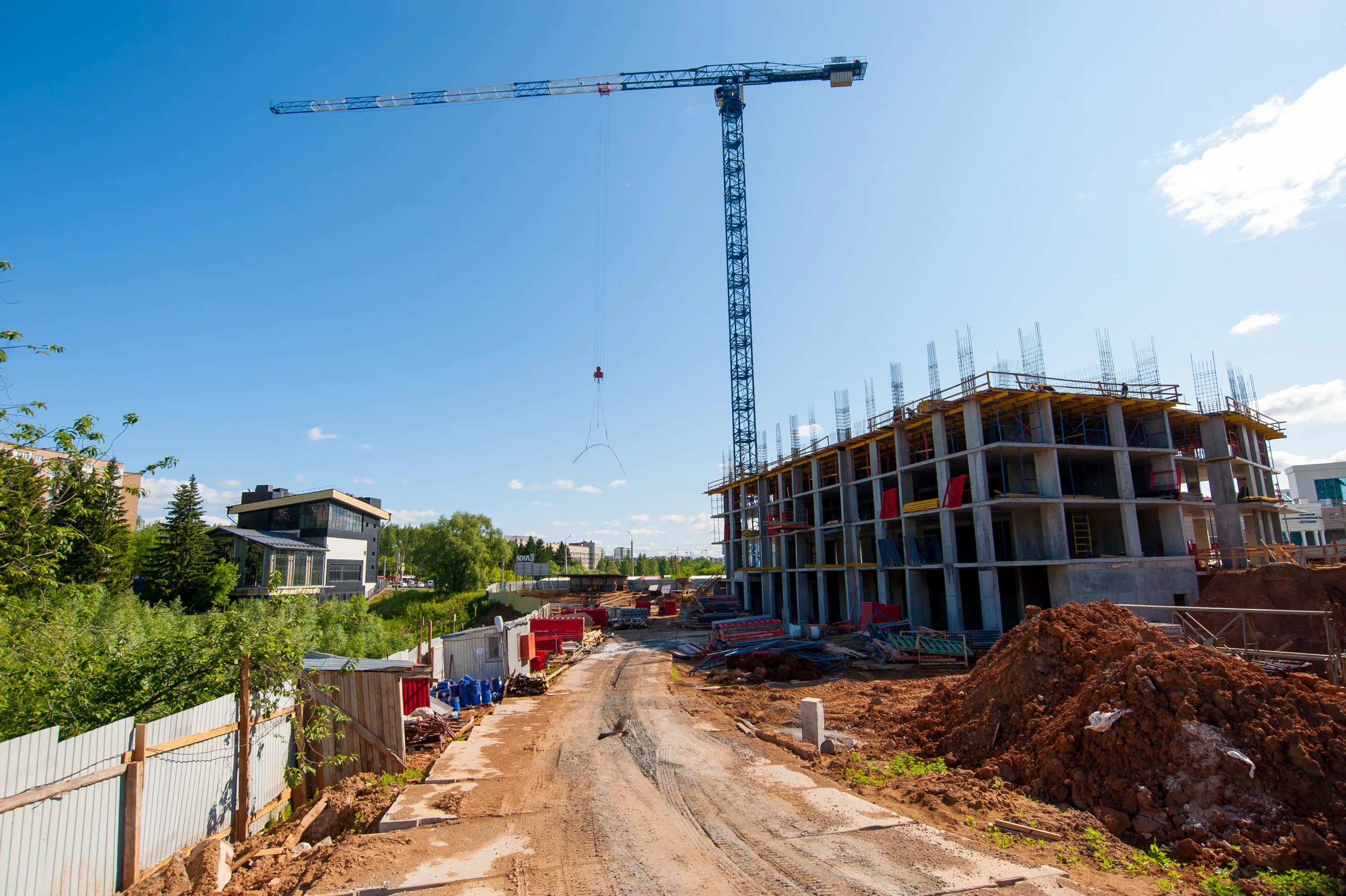 ЖК Ёлки ход строительства