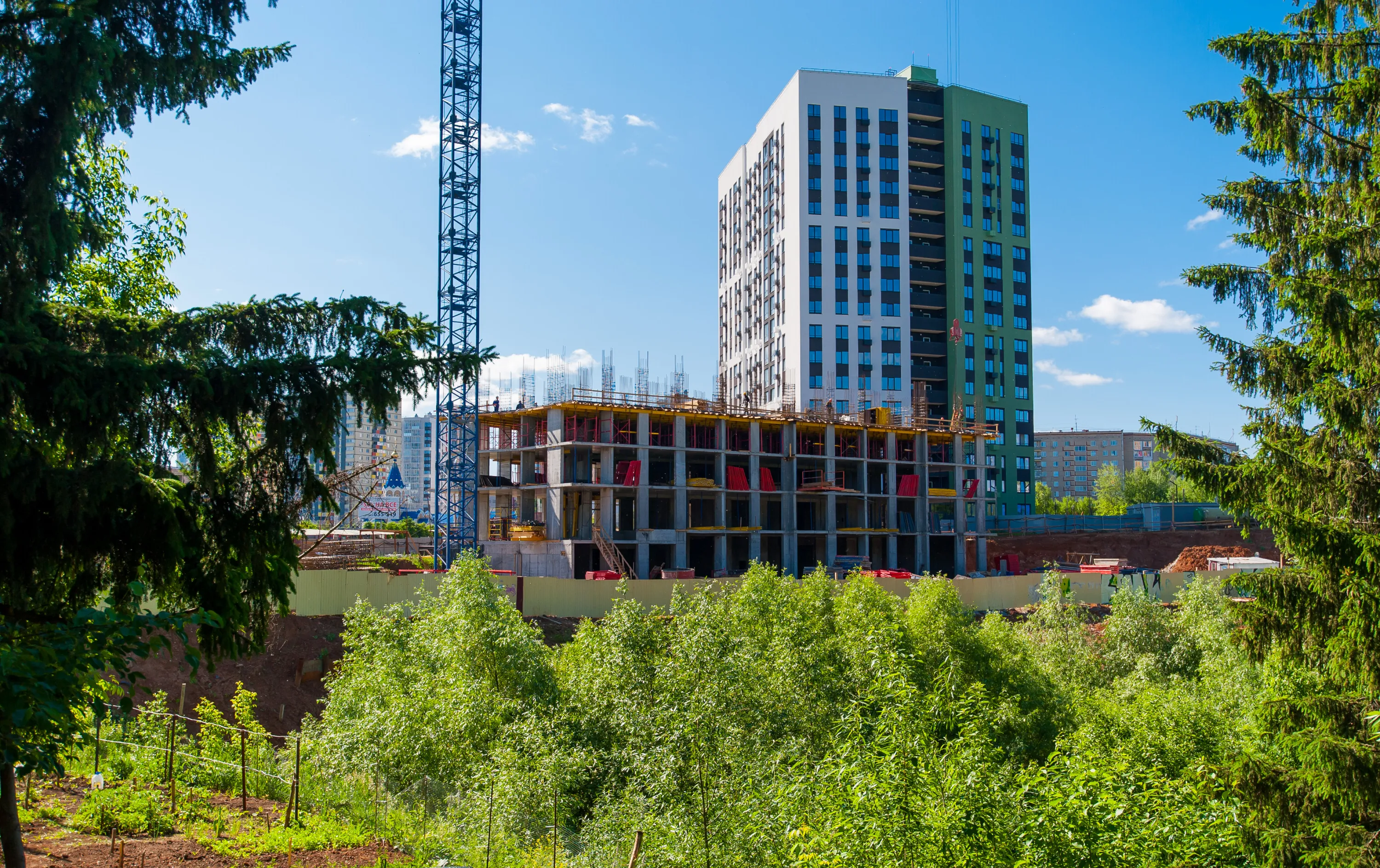 ЖК Ёлки ход строительства