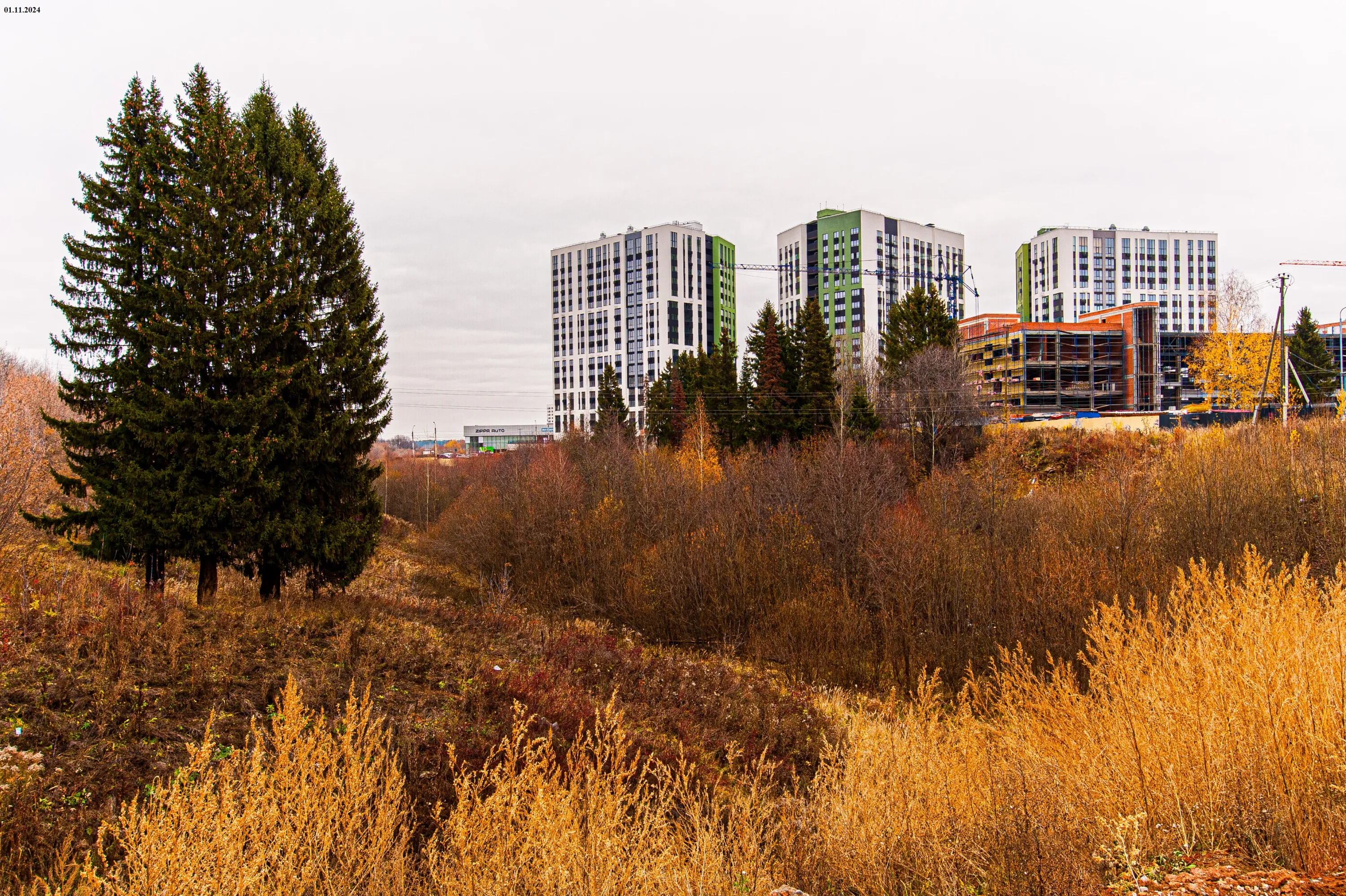 ЖК Ёлки ход строительства