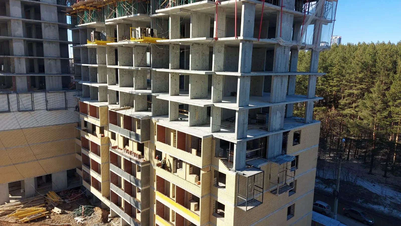 ЖК "Новый Сосновый" ход строительства