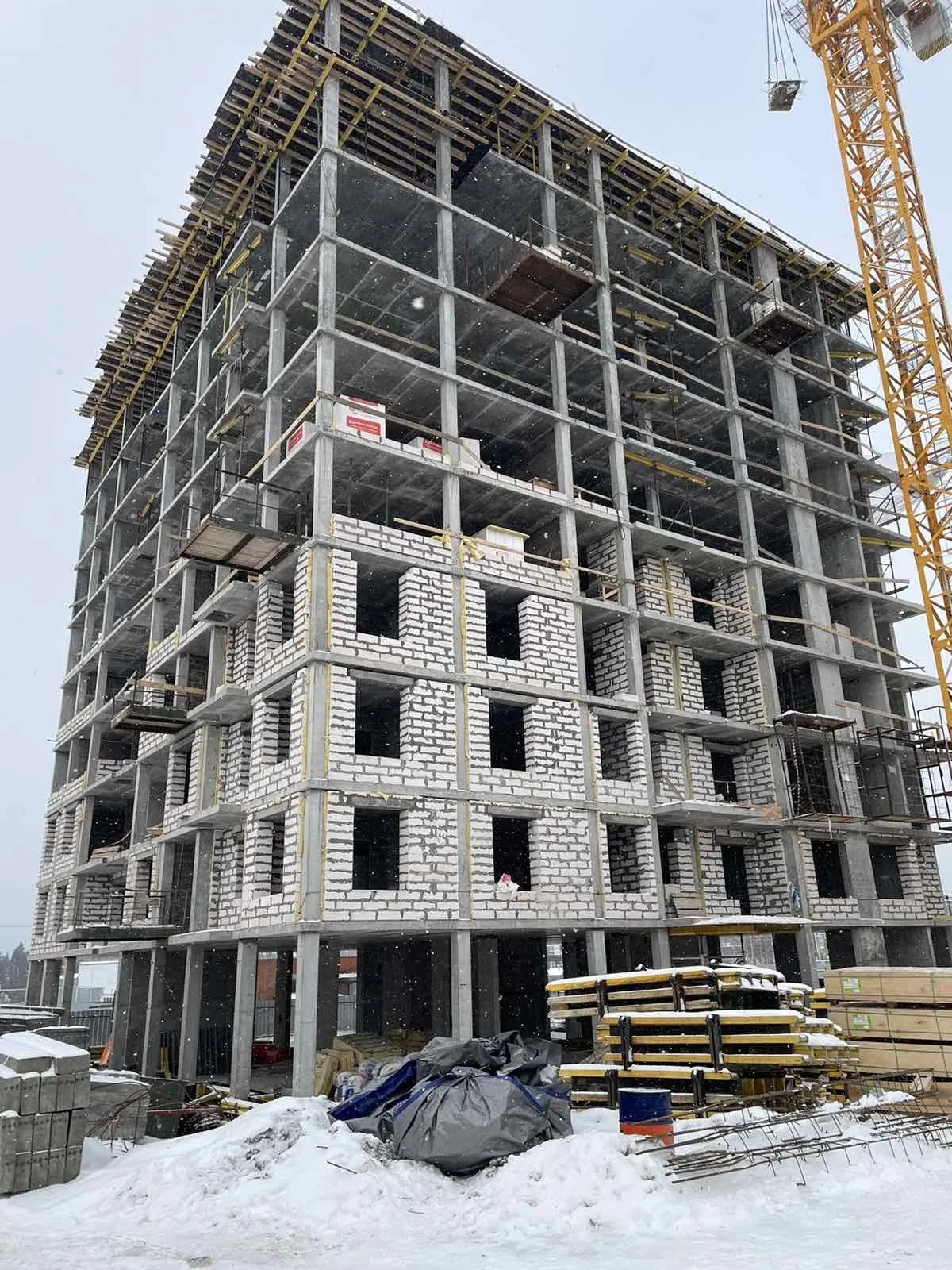 ЖК Чехов Квартал Премьерный дом ход строительства