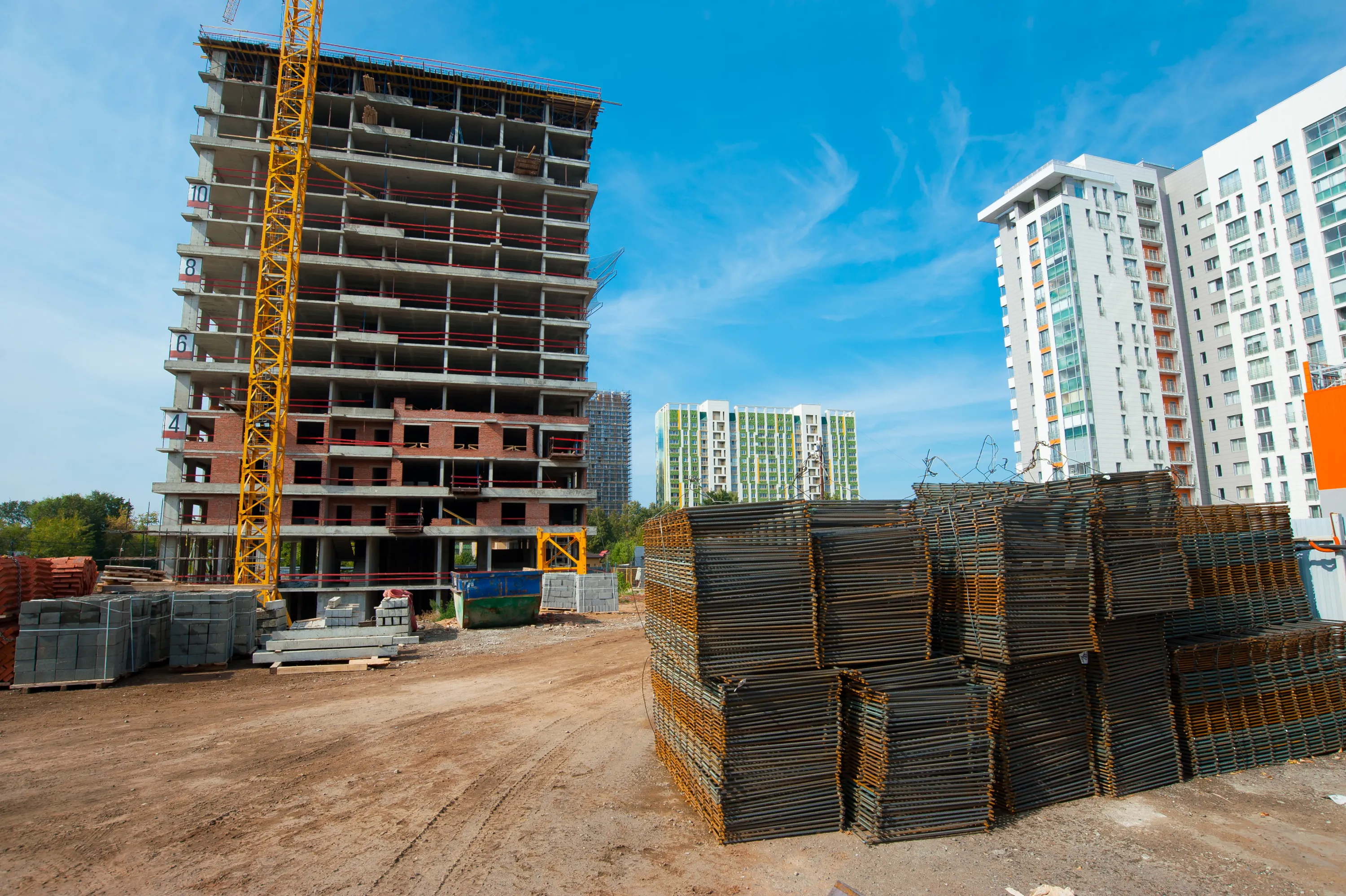 ЖК Парус Кортен ход строительства