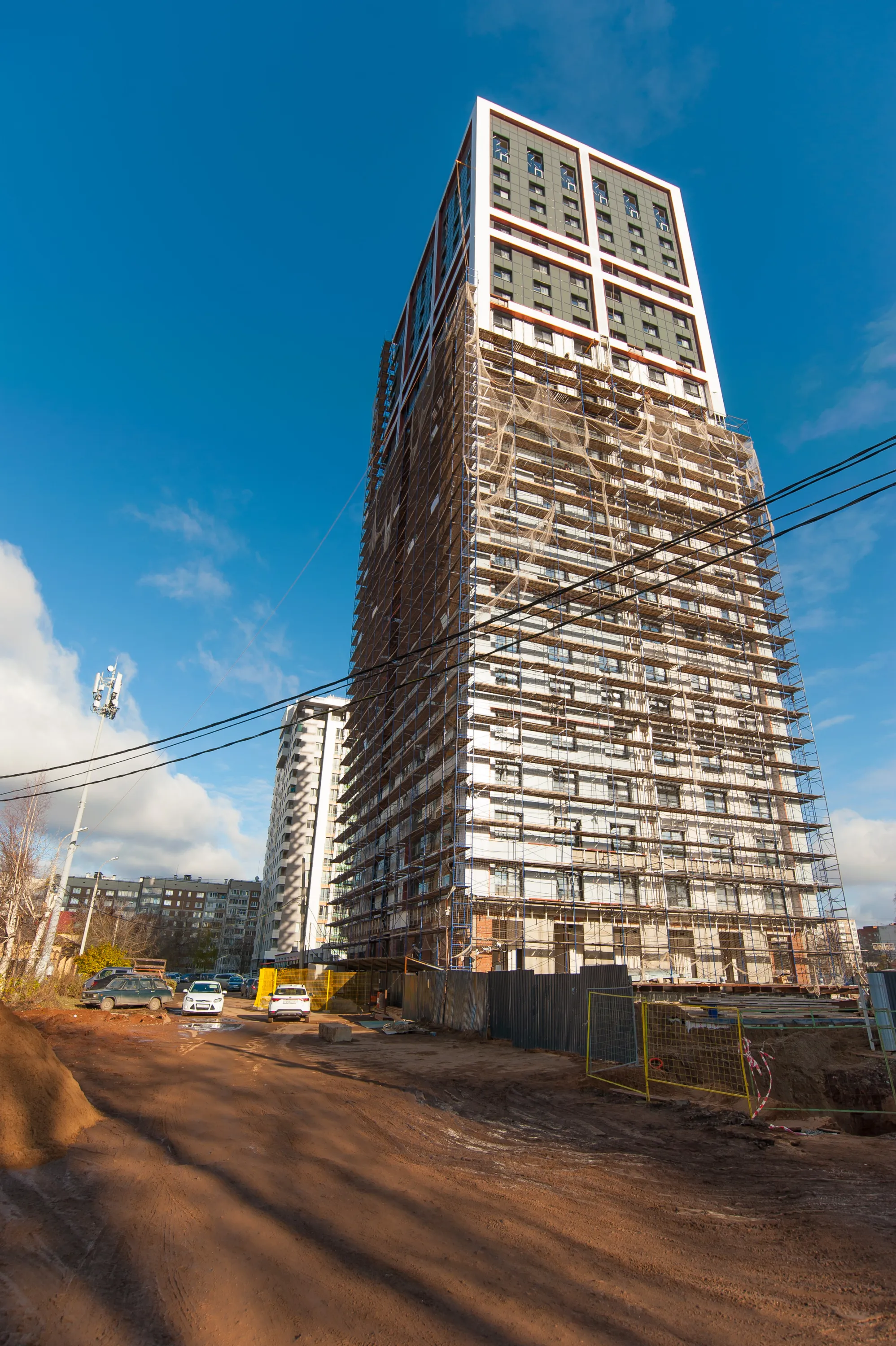 ЖК Парус Кортен ход строительства