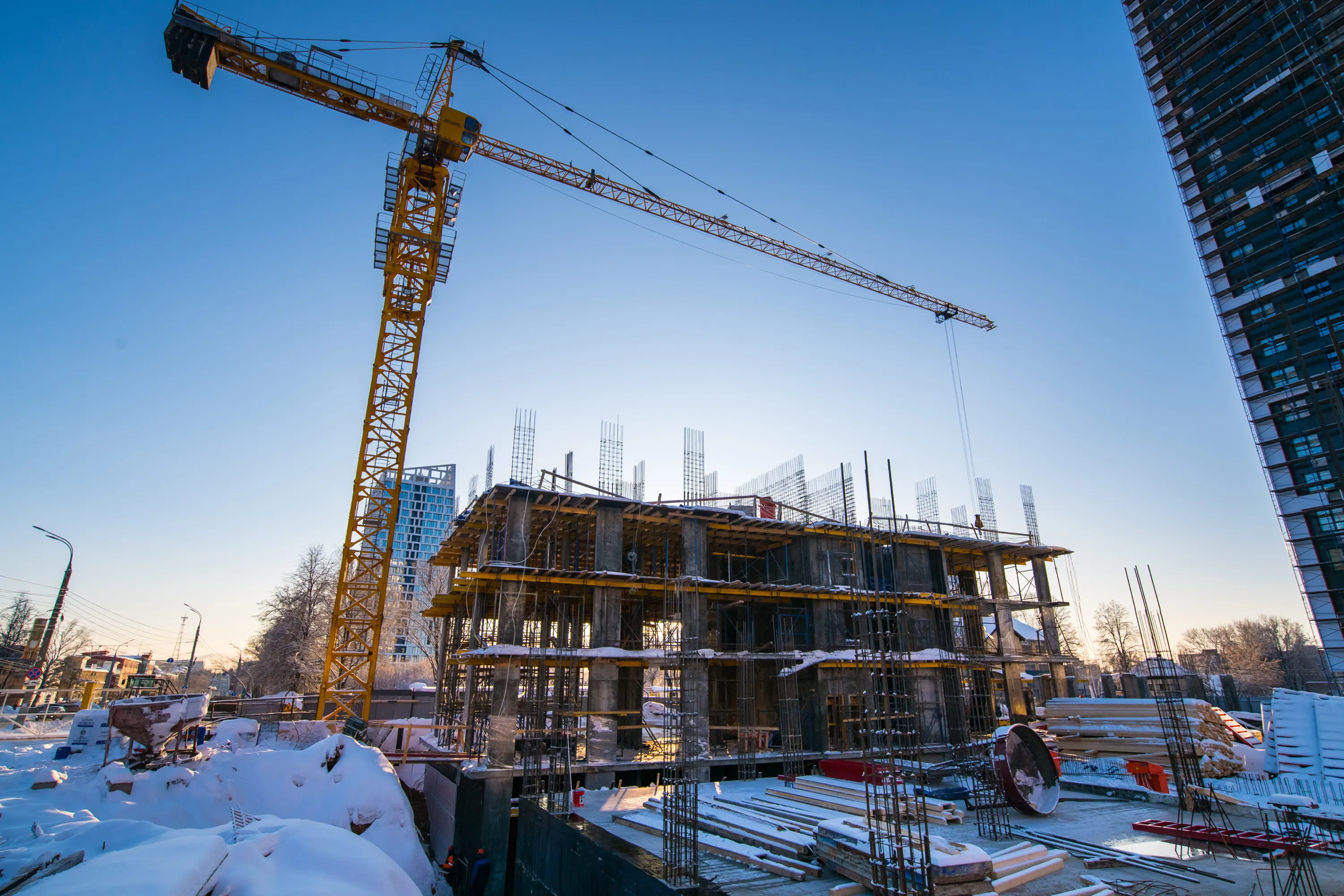 ЖК Парус Кортен ход строительства