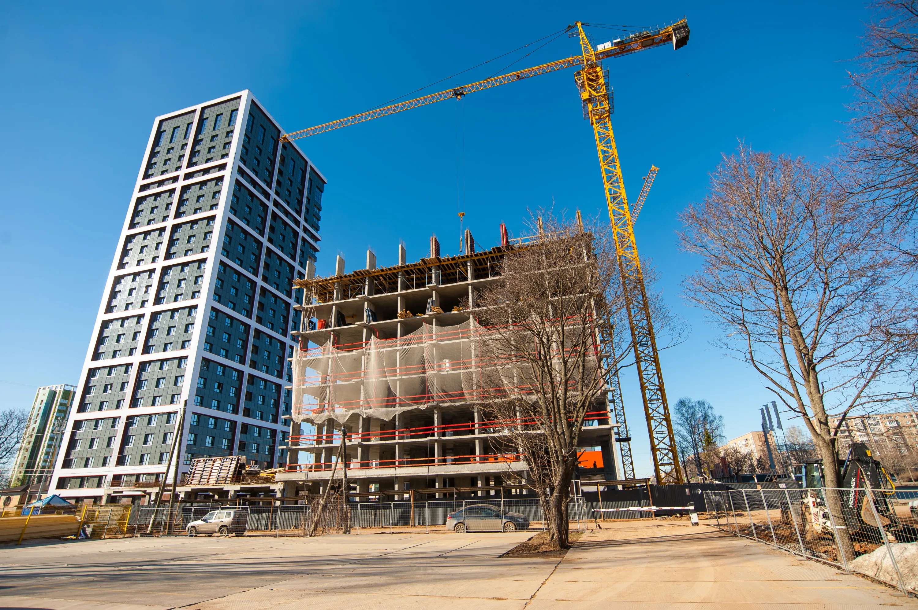 ЖК Парус Кортен ход строительства