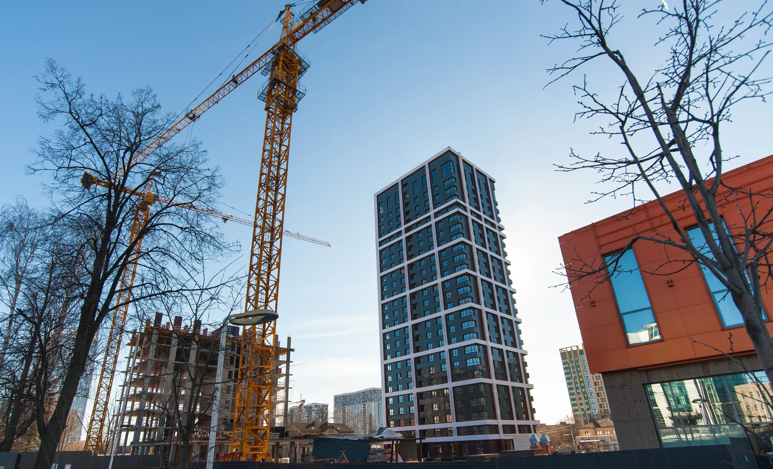 ЖК Парус Кортен ход строительства