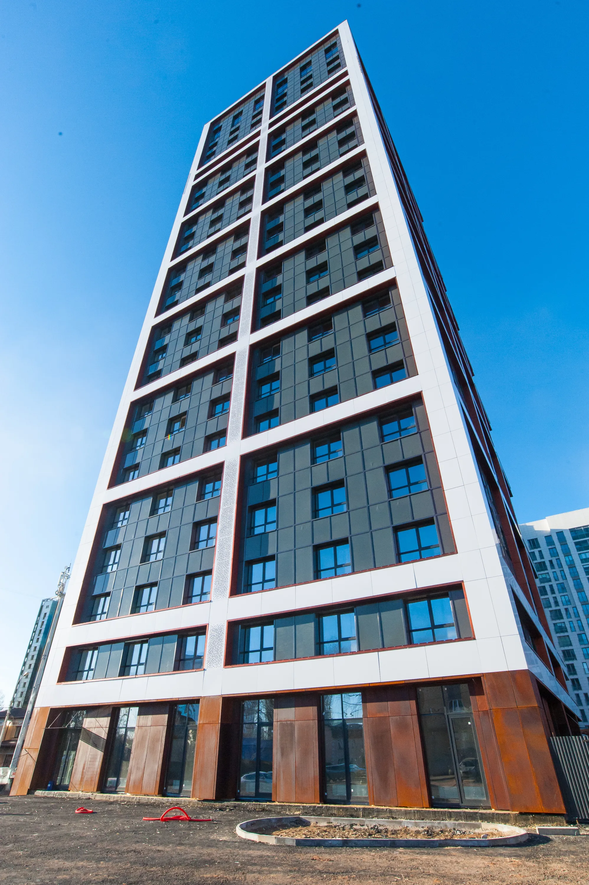 ЖК Парус Кортен ход строительства