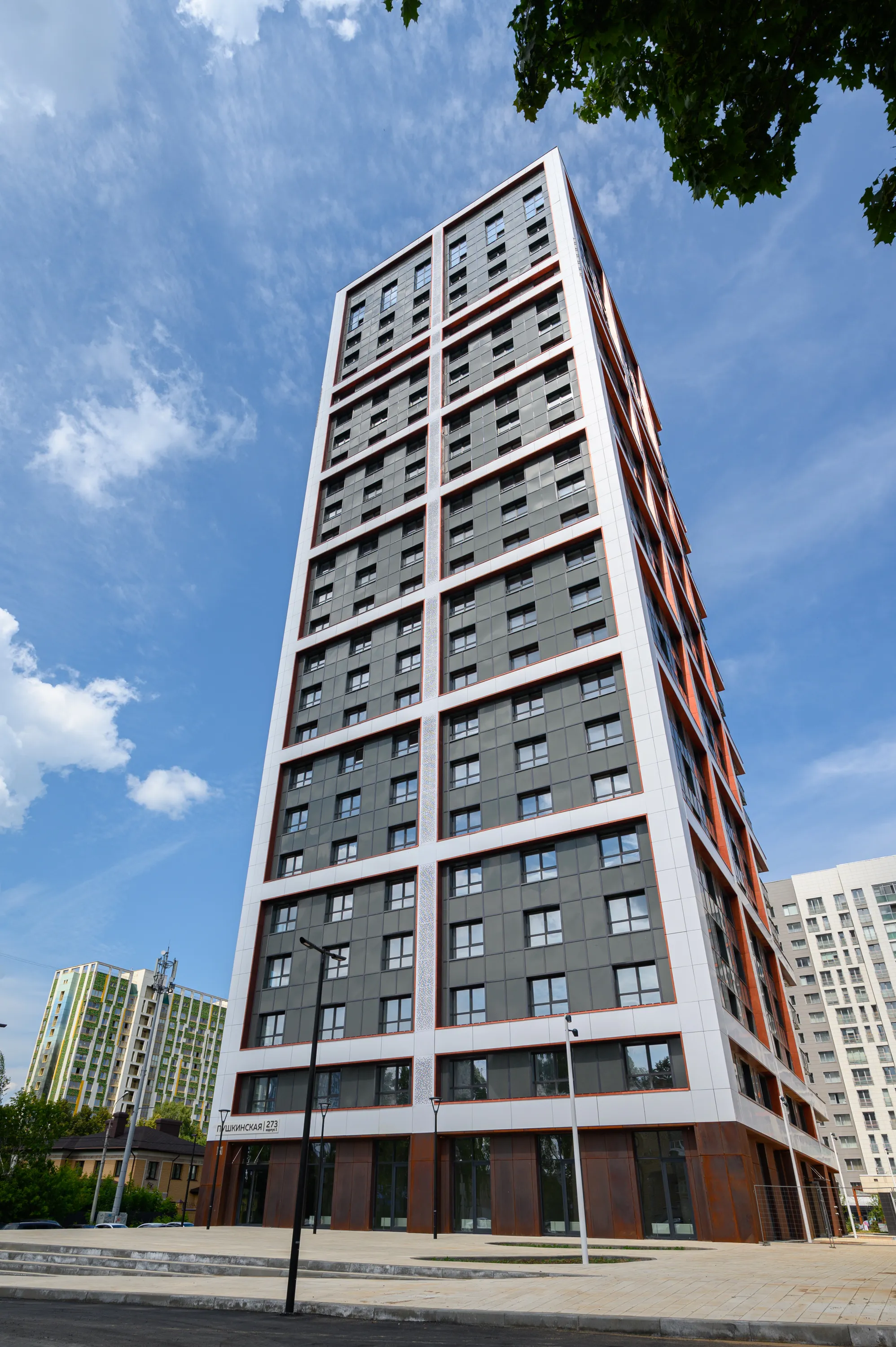 ЖК Парус Кортен ход строительства