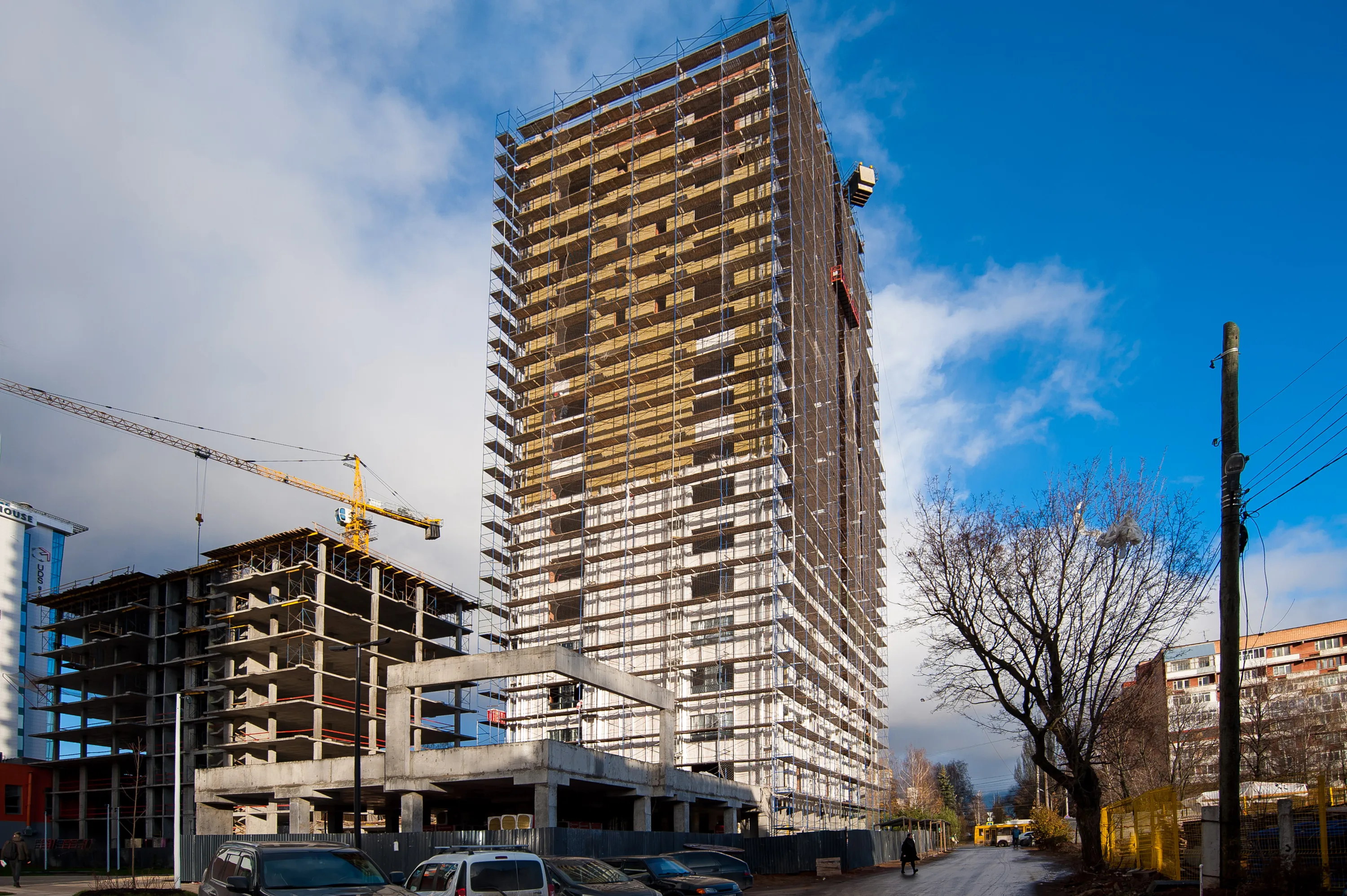 ЖК Парус Кортен ход строительства