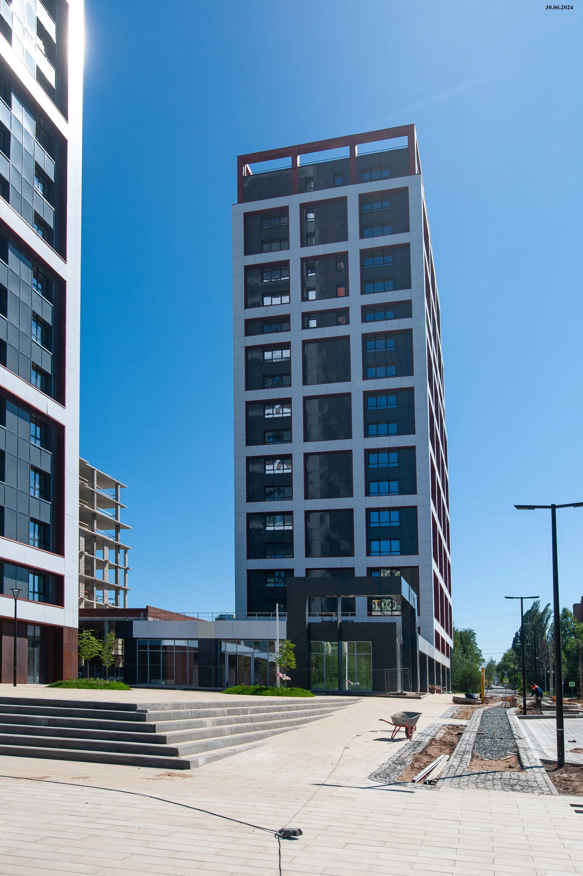 ЖК Парус Кортен ход строительства