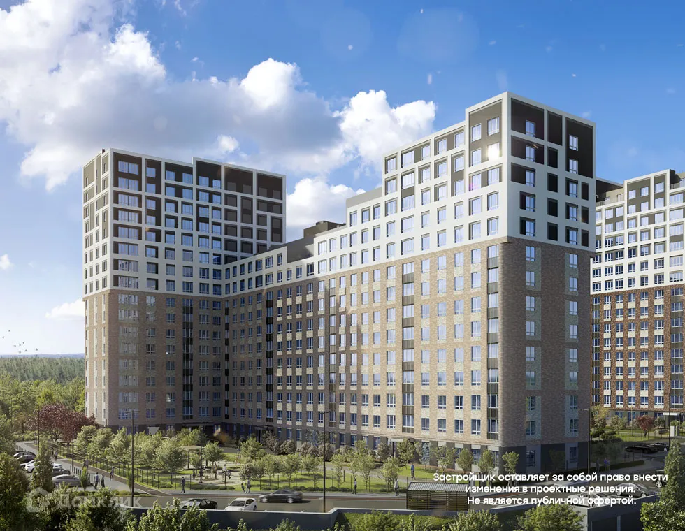 купить новостройку в ЖК Парк-квартал "Атмосфера", 1 дом