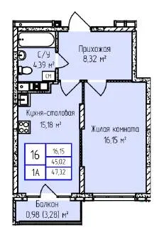 Фото квартиры в ЖК Мюнхен