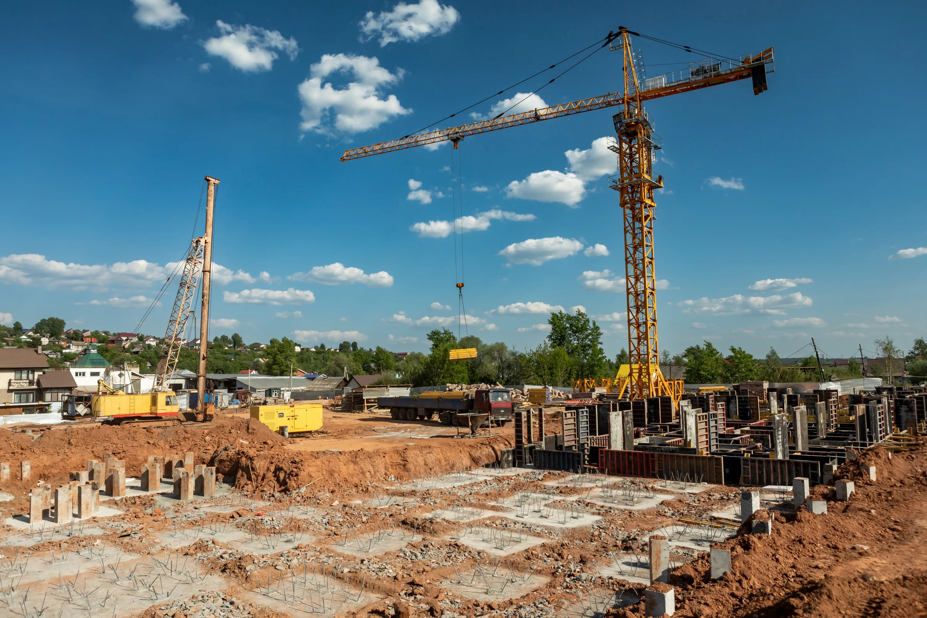 ЖК Леонов. Первый дом квартала героев ход строительства