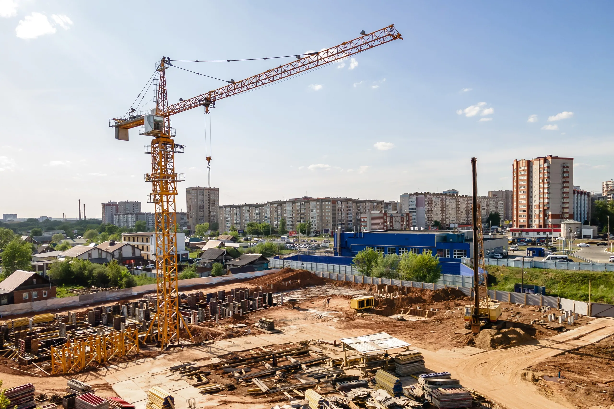 ЖК Леонов. Первый дом квартала героев ход строительства