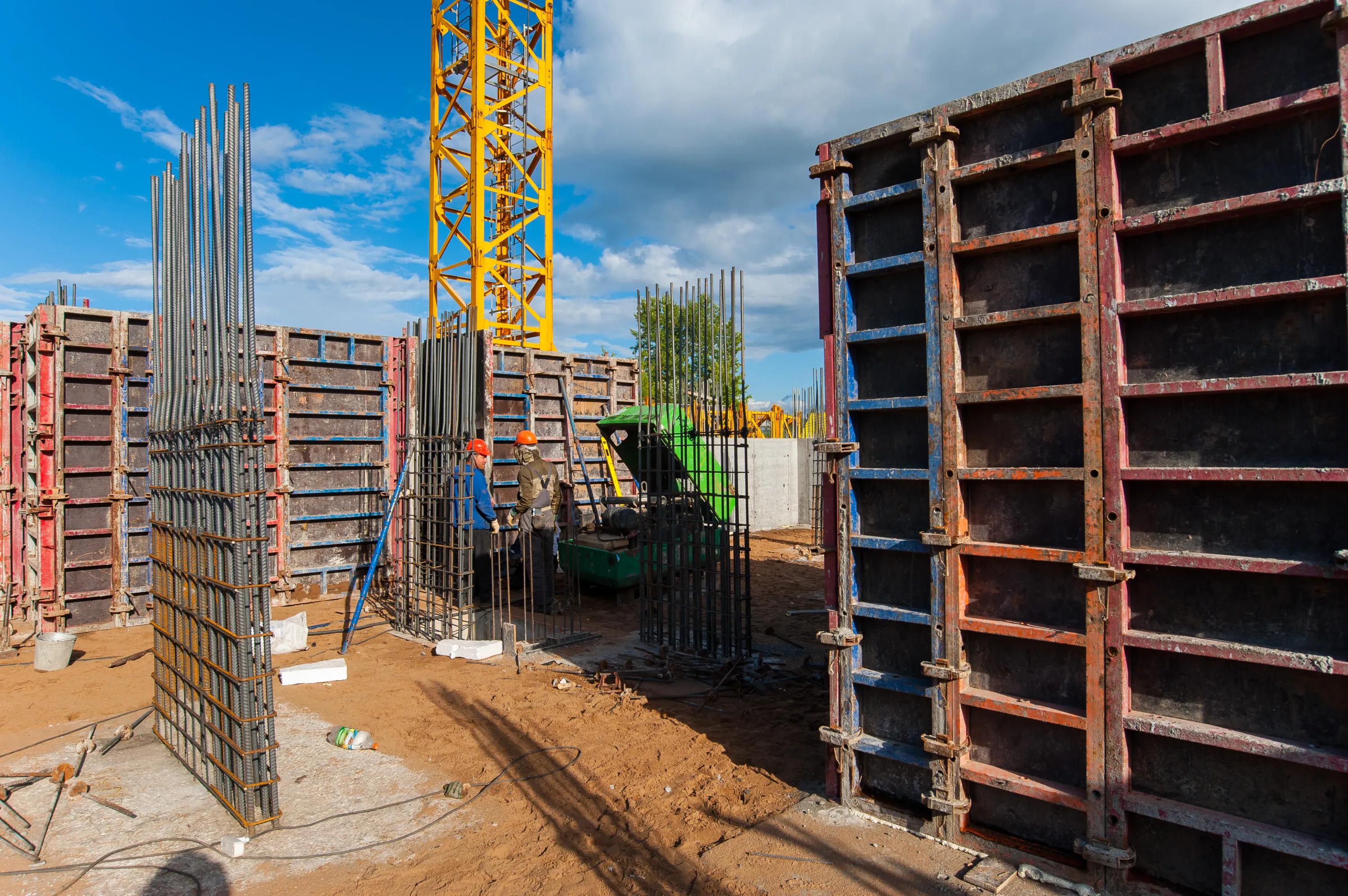 ЖК Леонов. Первый дом квартала героев ход строительства