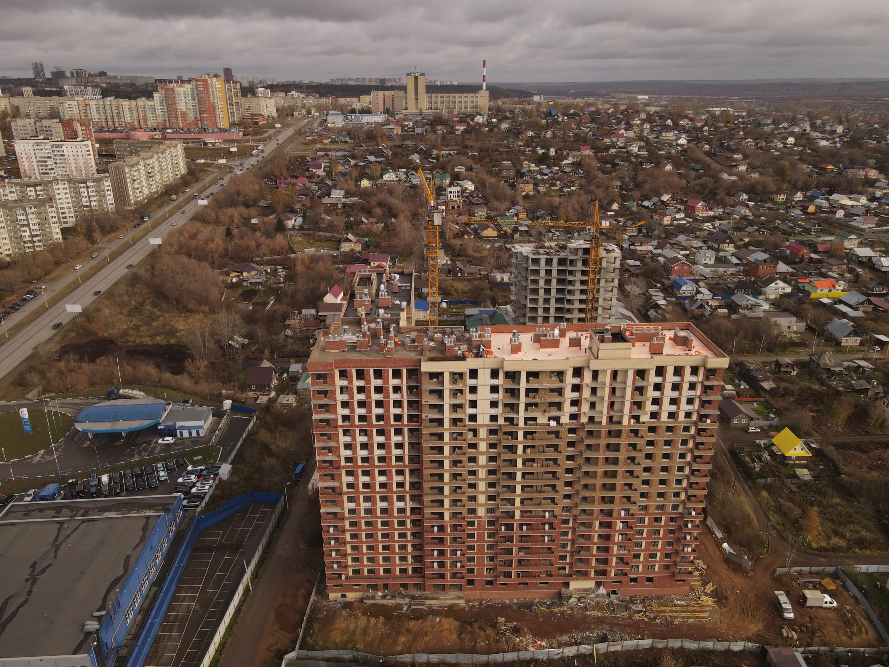 ЖК Леонов. Первый дом квартала героев ход строительства