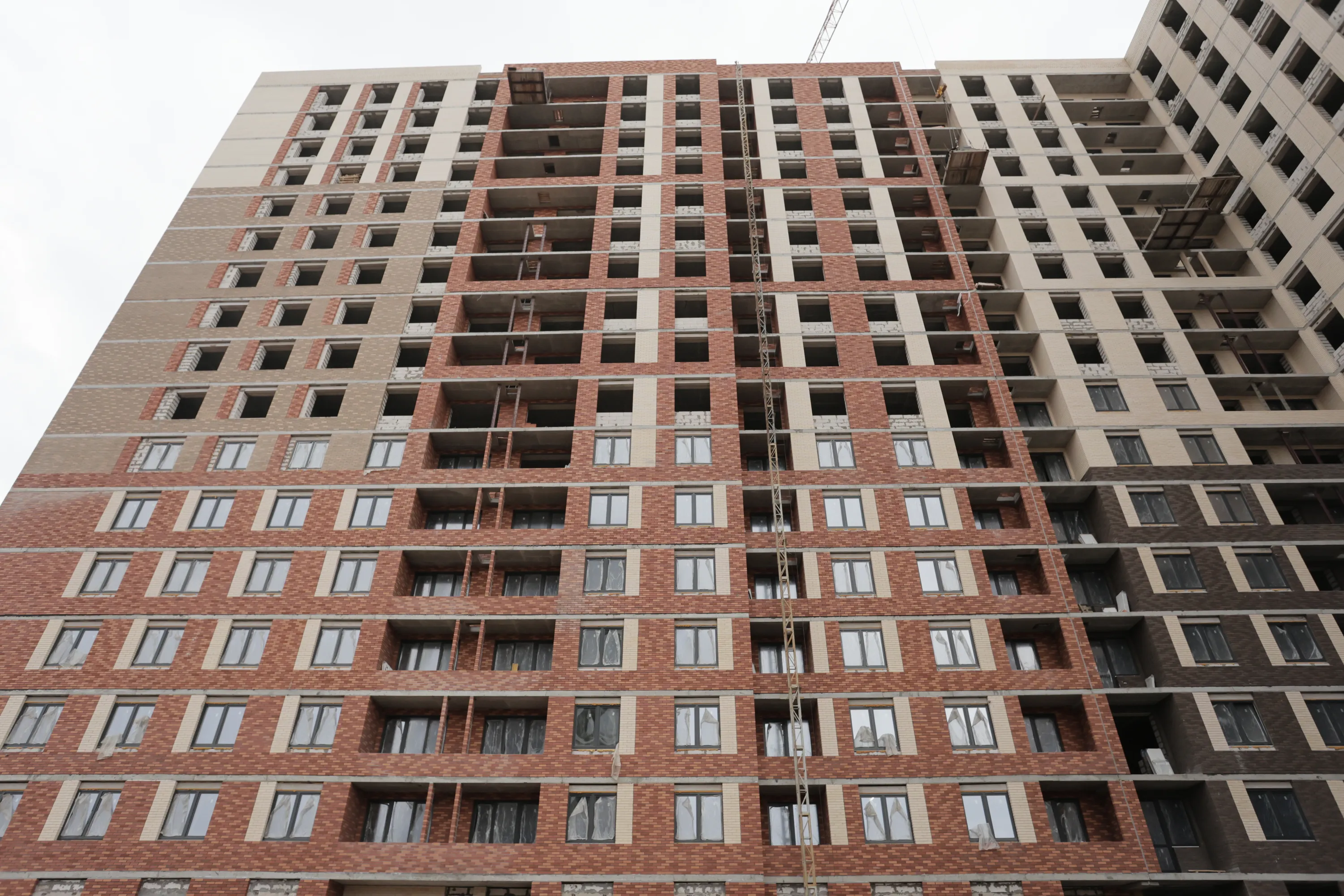 ЖК Леонов. Первый дом квартала героев ход строительства