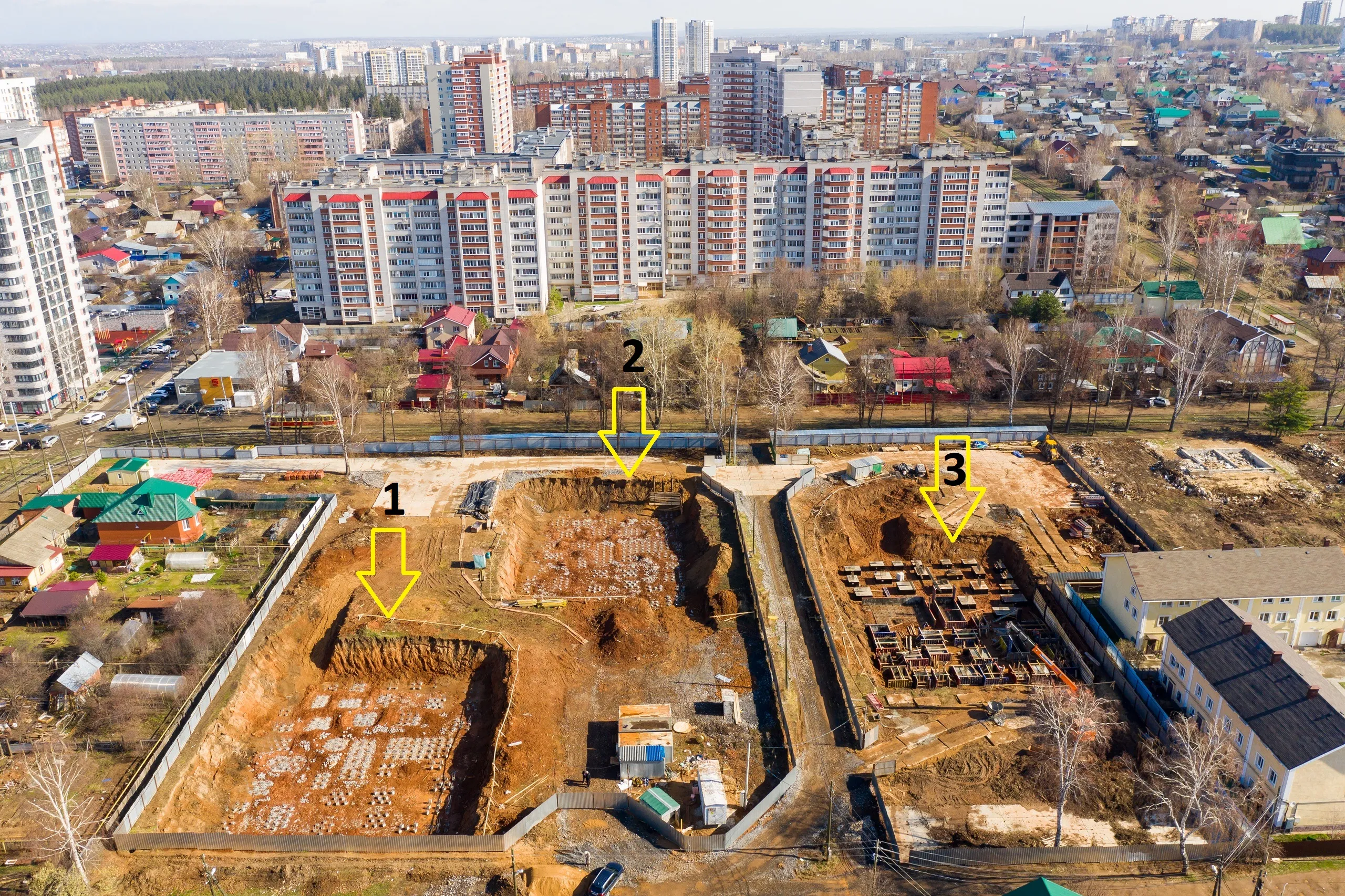 ЖК Трилогия ход строительства