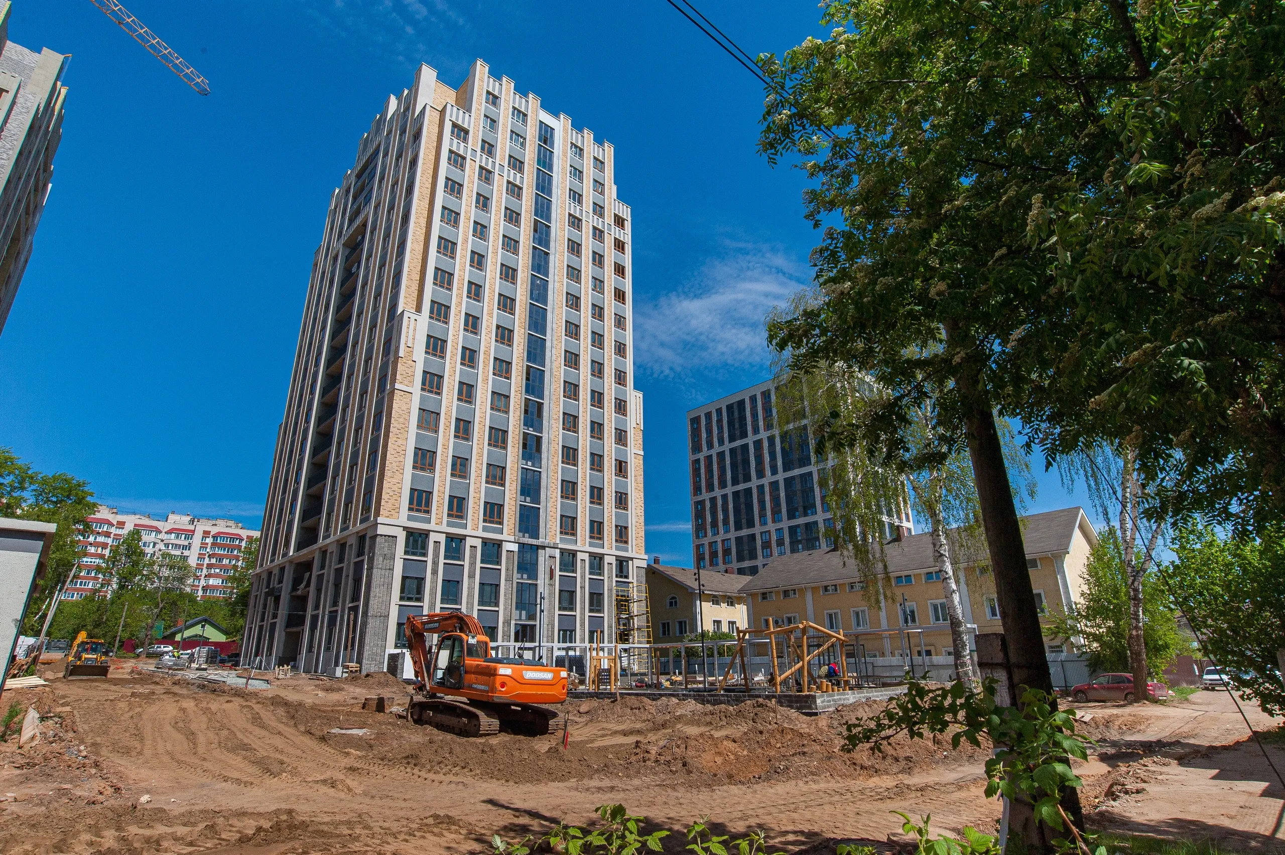 ЖК Трилогия ход строительства