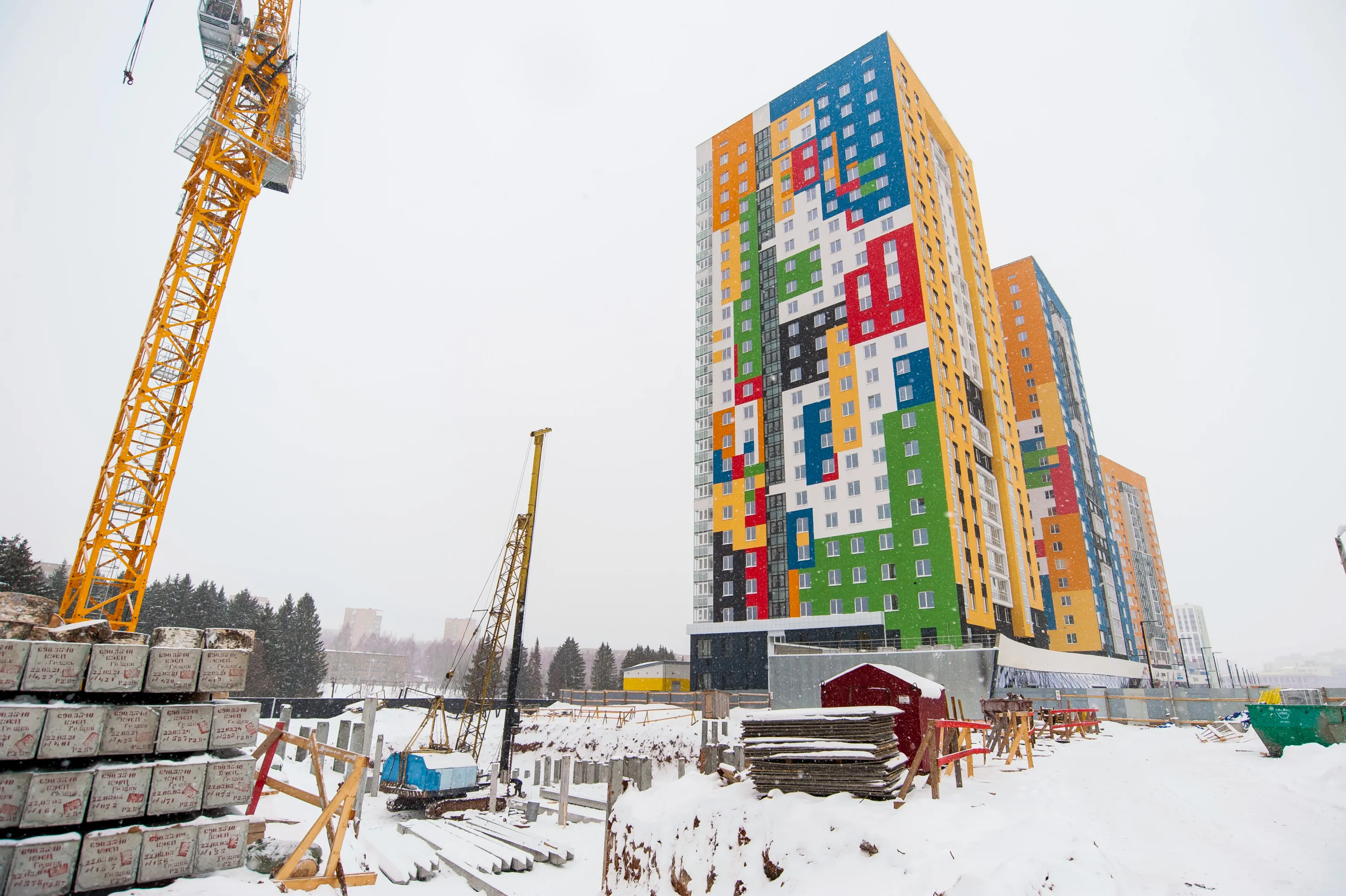 ЖК "MATRЁSHKA city (Матрешка сити)" ход строительства