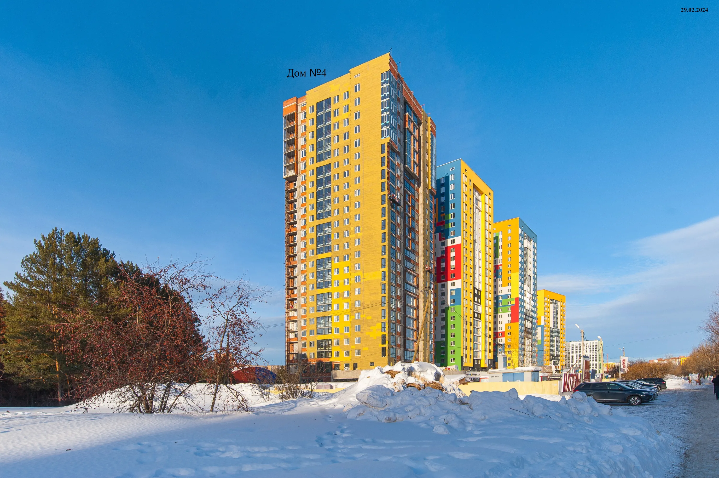 ЖК "MATRЁSHKA city (Матрешка сити)" ход строительства